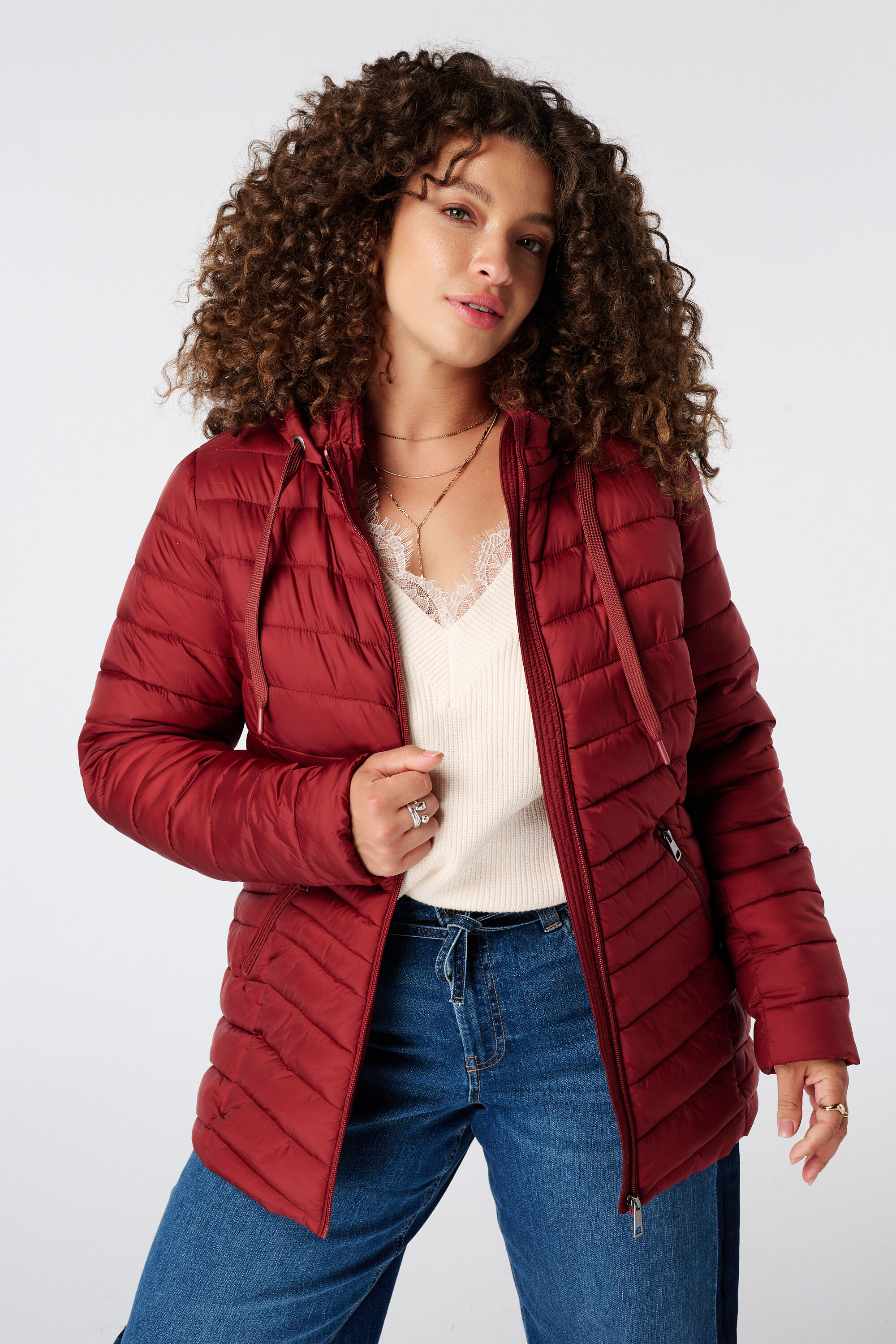Chaqueta ligeramente acolchada