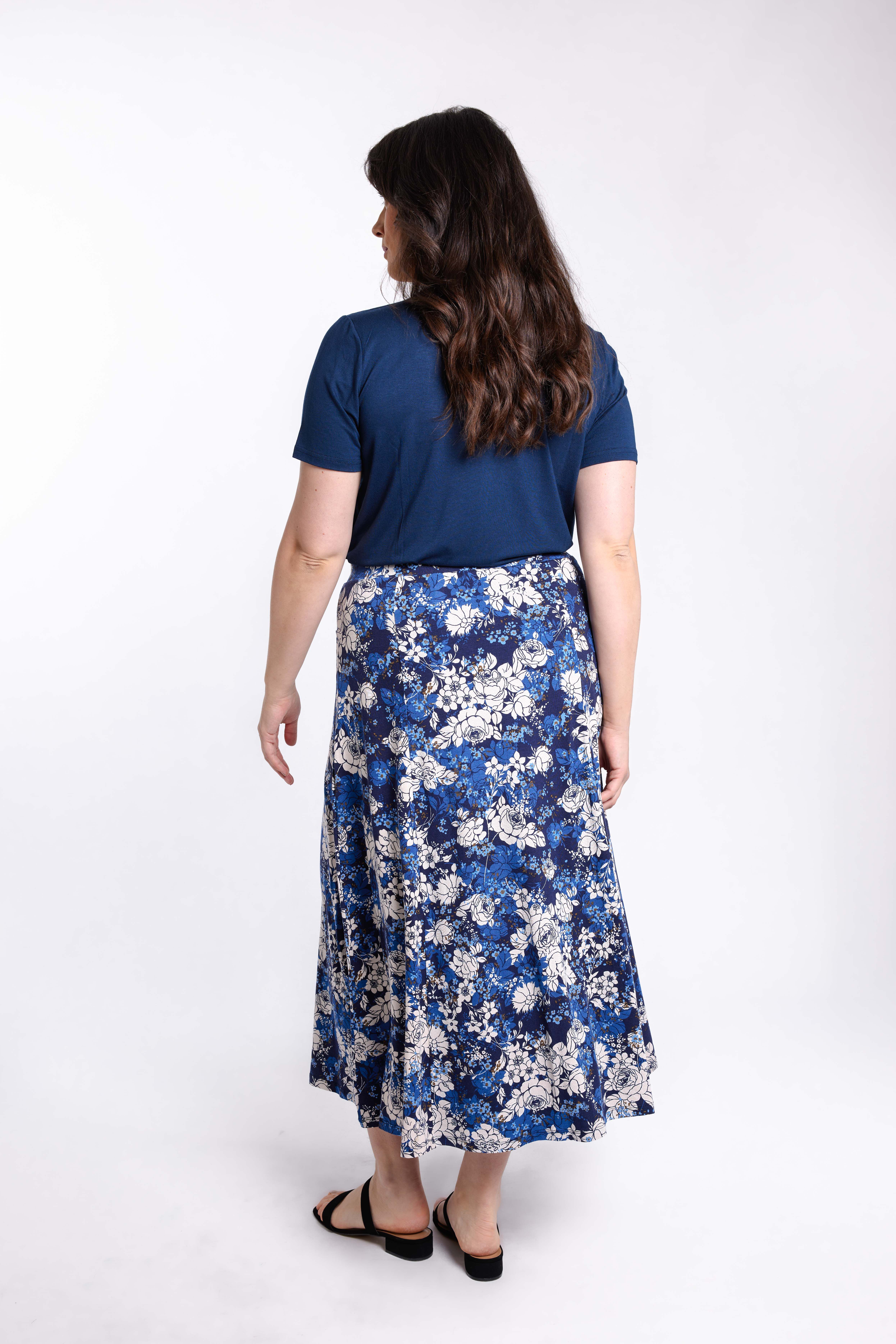 Falda maxi con bolsillos image number 4