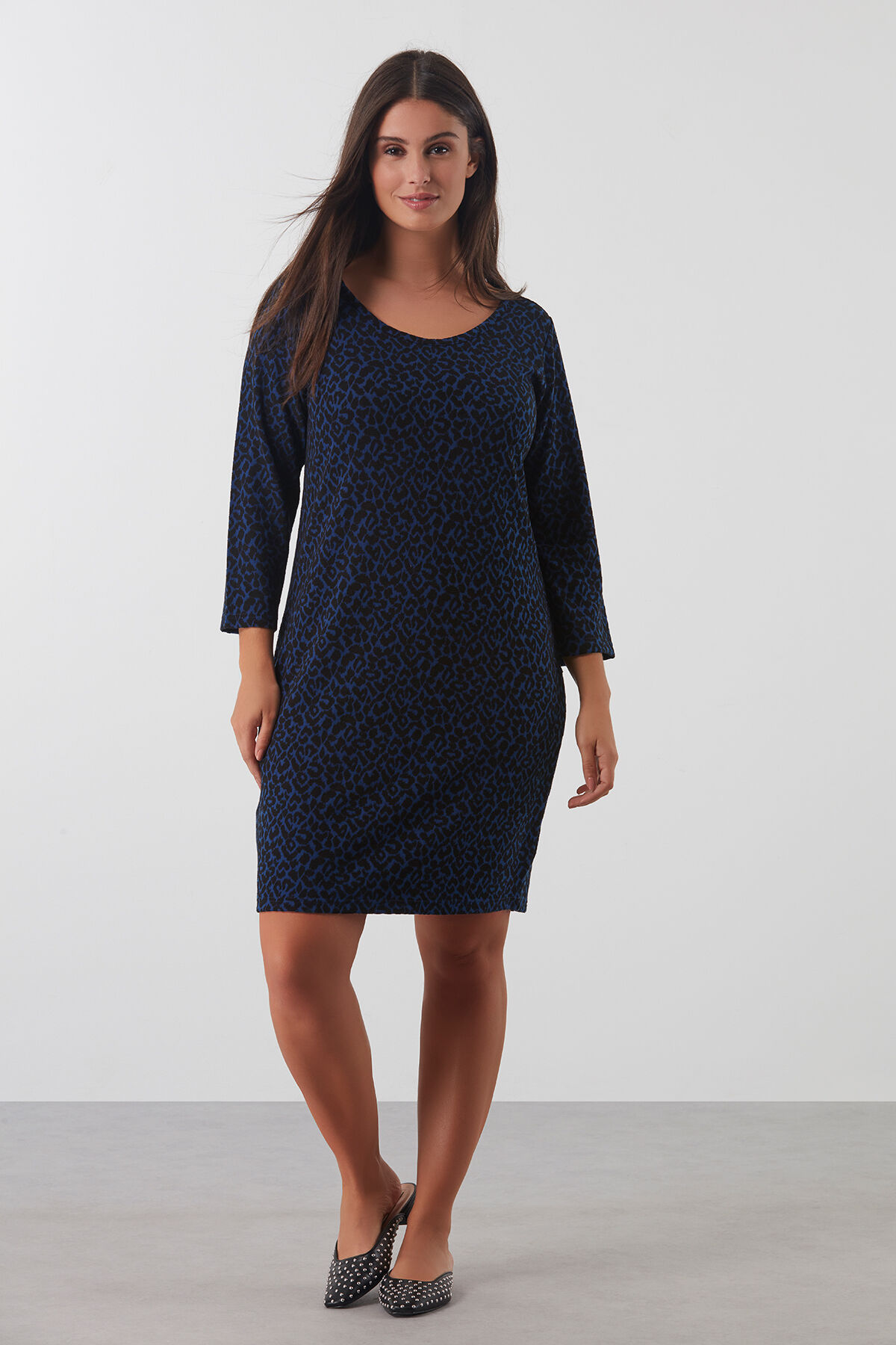 Vestido con estampado integral image number 0