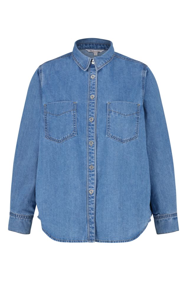 Blusa denim image number 2