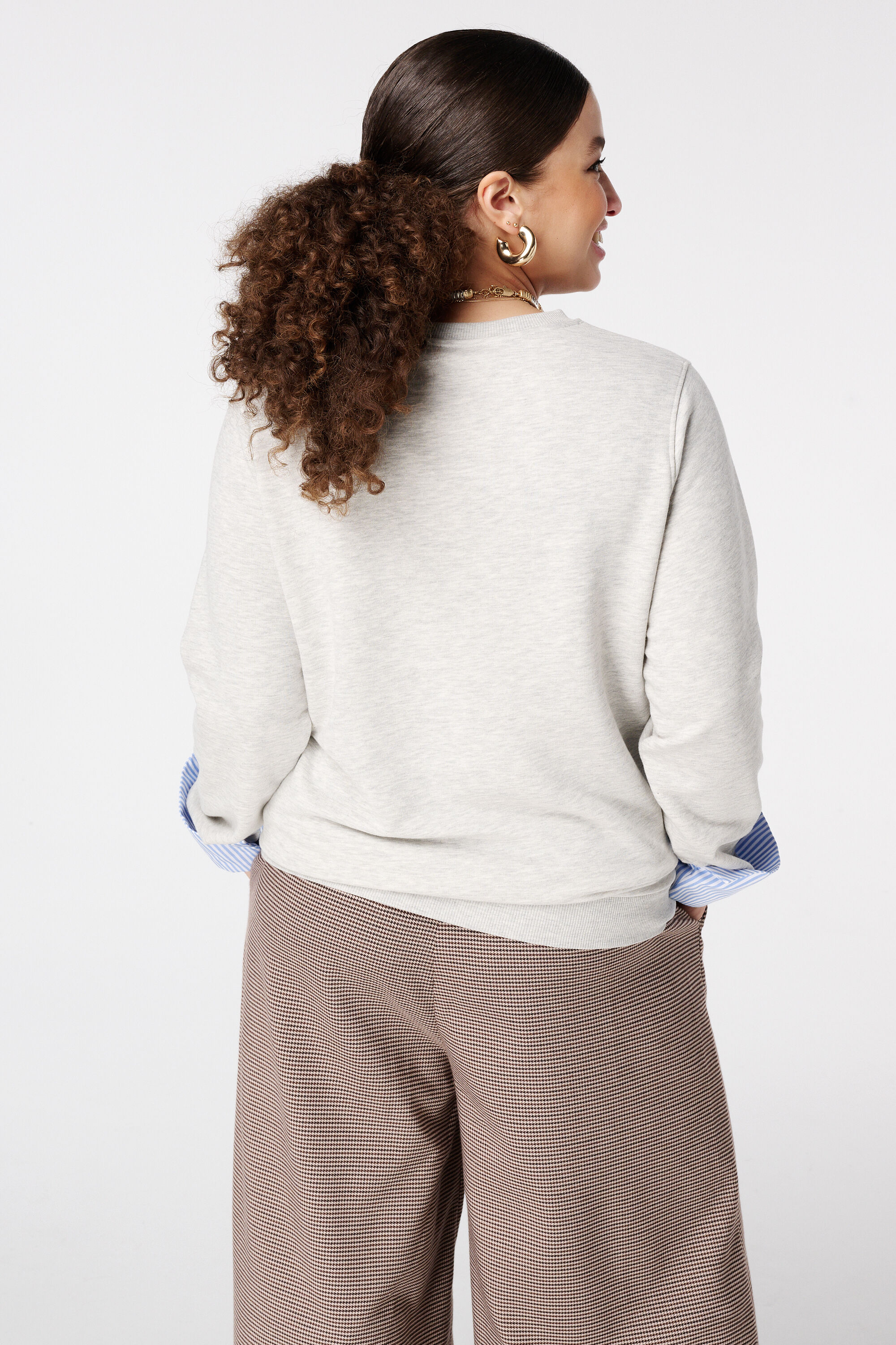 Jersey con detalles de blusa image number 3