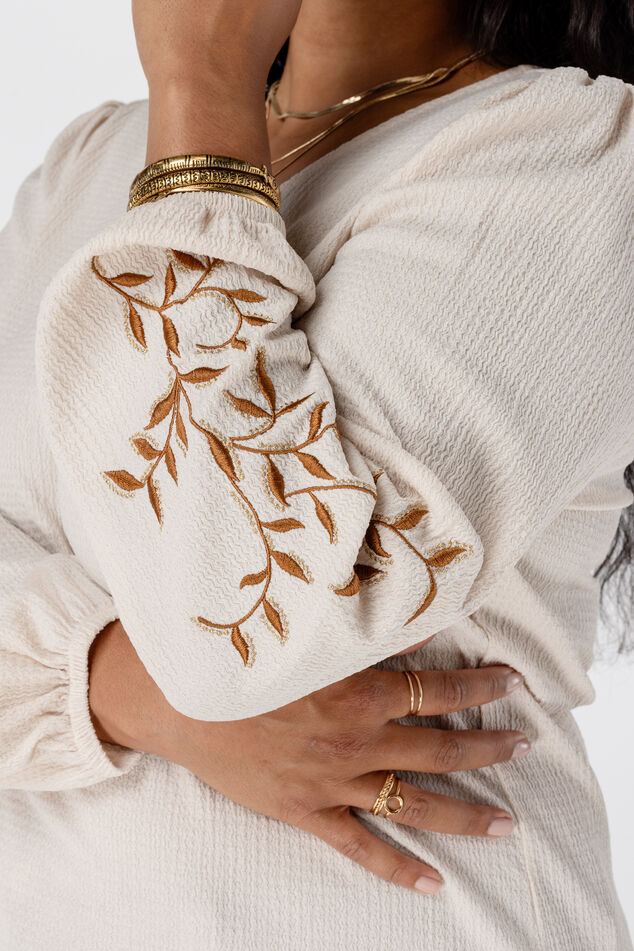 Top con bordado image number 4