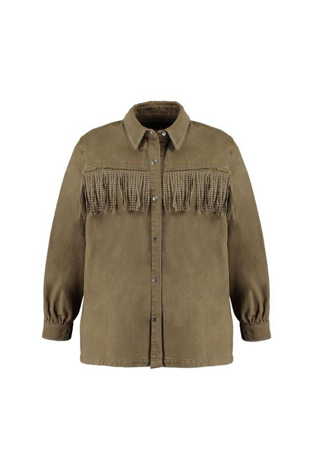 Chaqueta con flecos image number 2