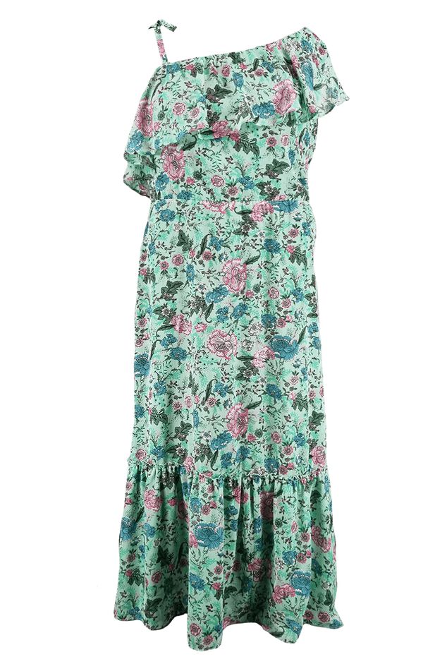 Vestido largo con estampado  image number 2