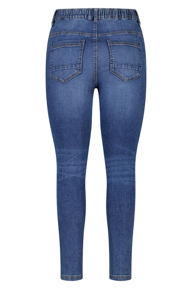 Treggings con aspecto denim image number 2