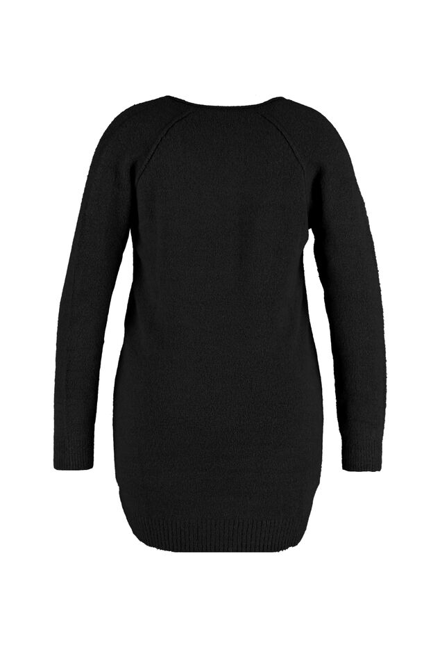 Vestido suéter con escote en V image number 2