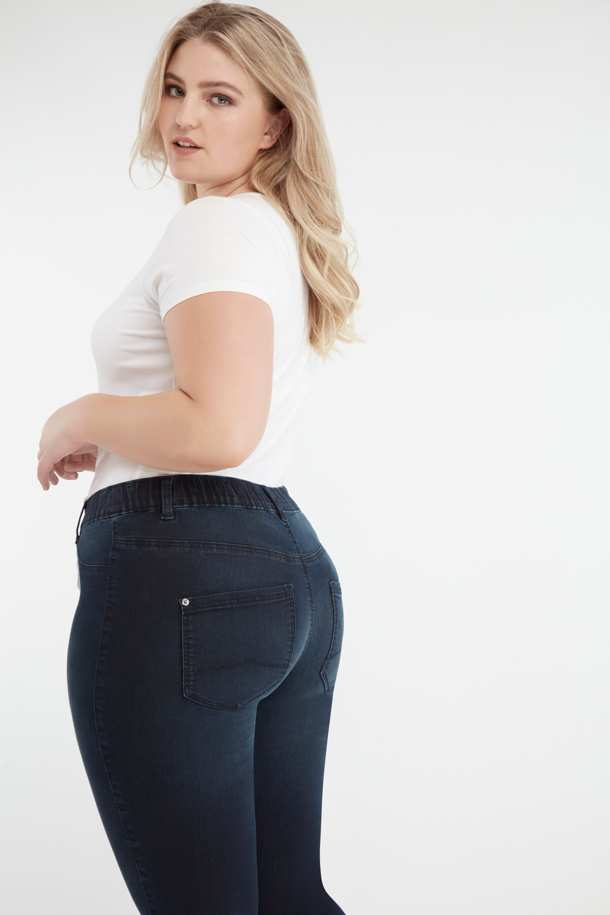 Treggings ajustados 7/8 POPPY image number 3