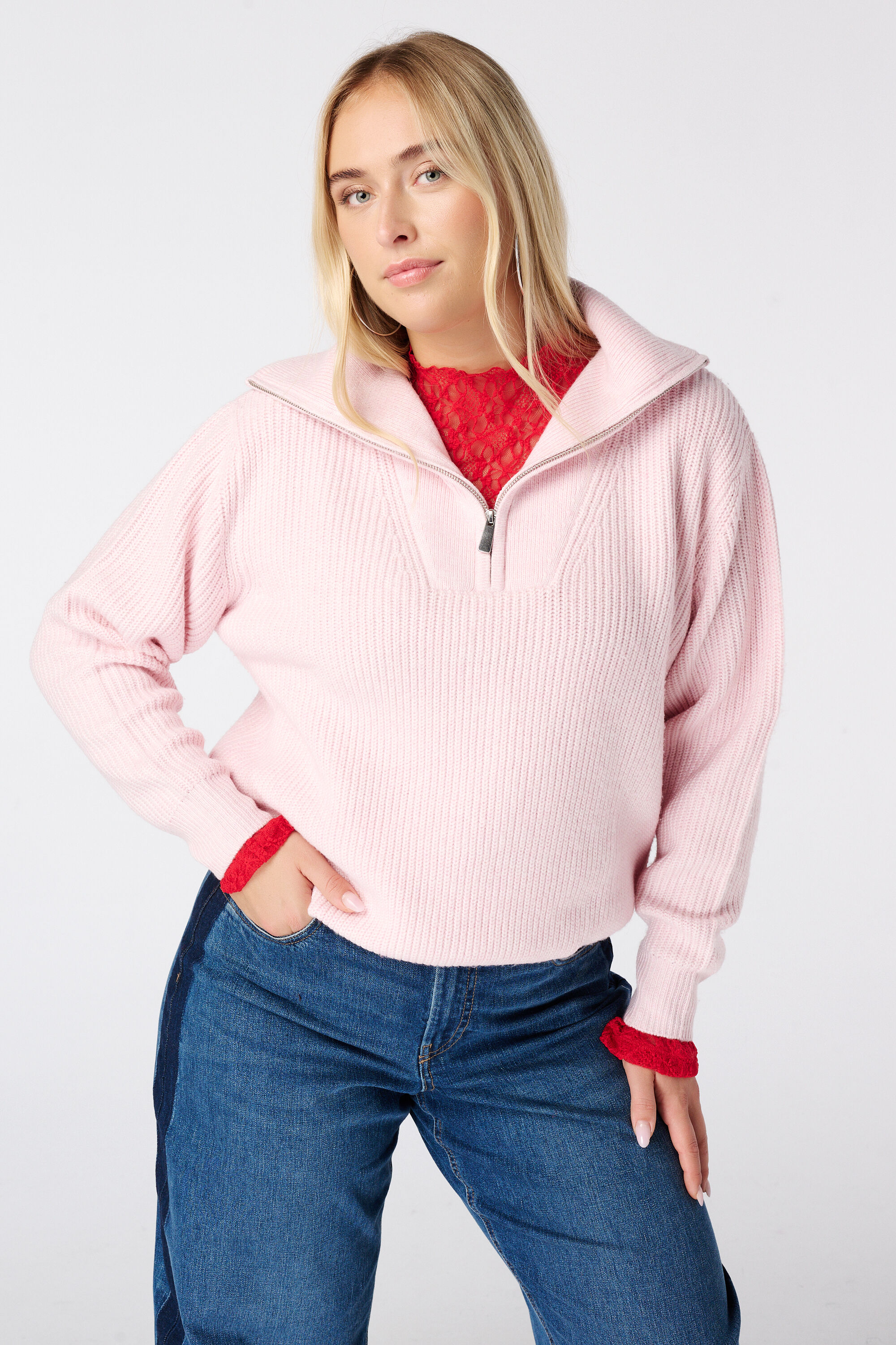 Jersey de punto acanalado