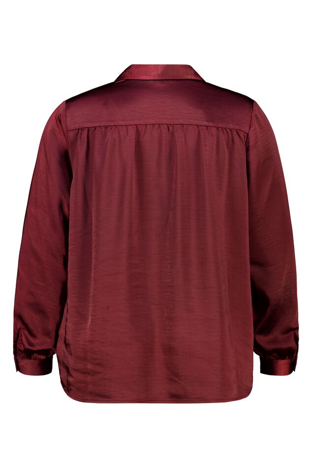 Blusa con aspecto satinado image number 2