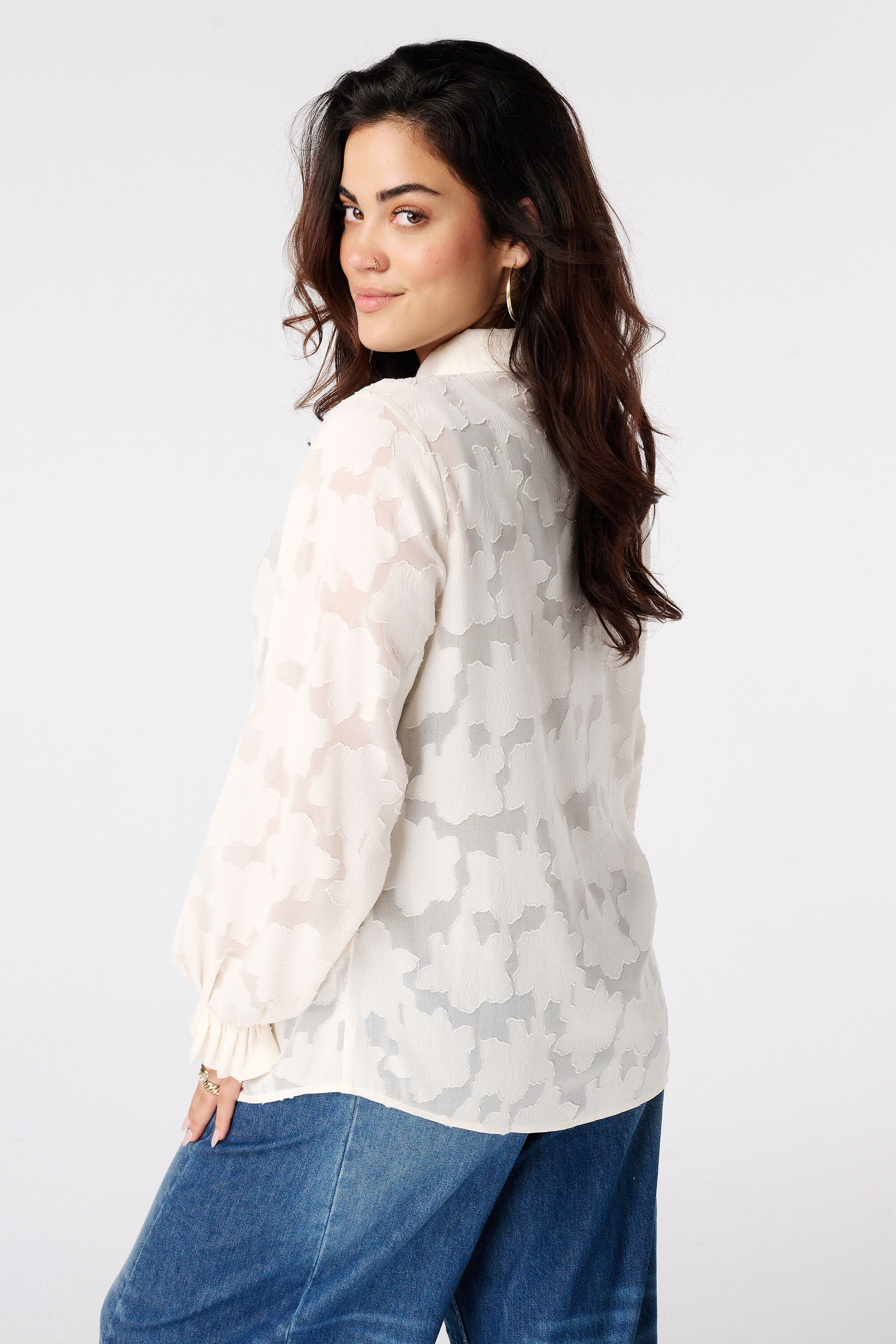 Blusa transparente image number 3