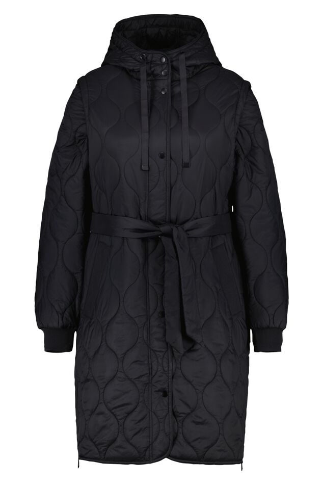 Chaqueta acolchada con mangas desmontables image number 1