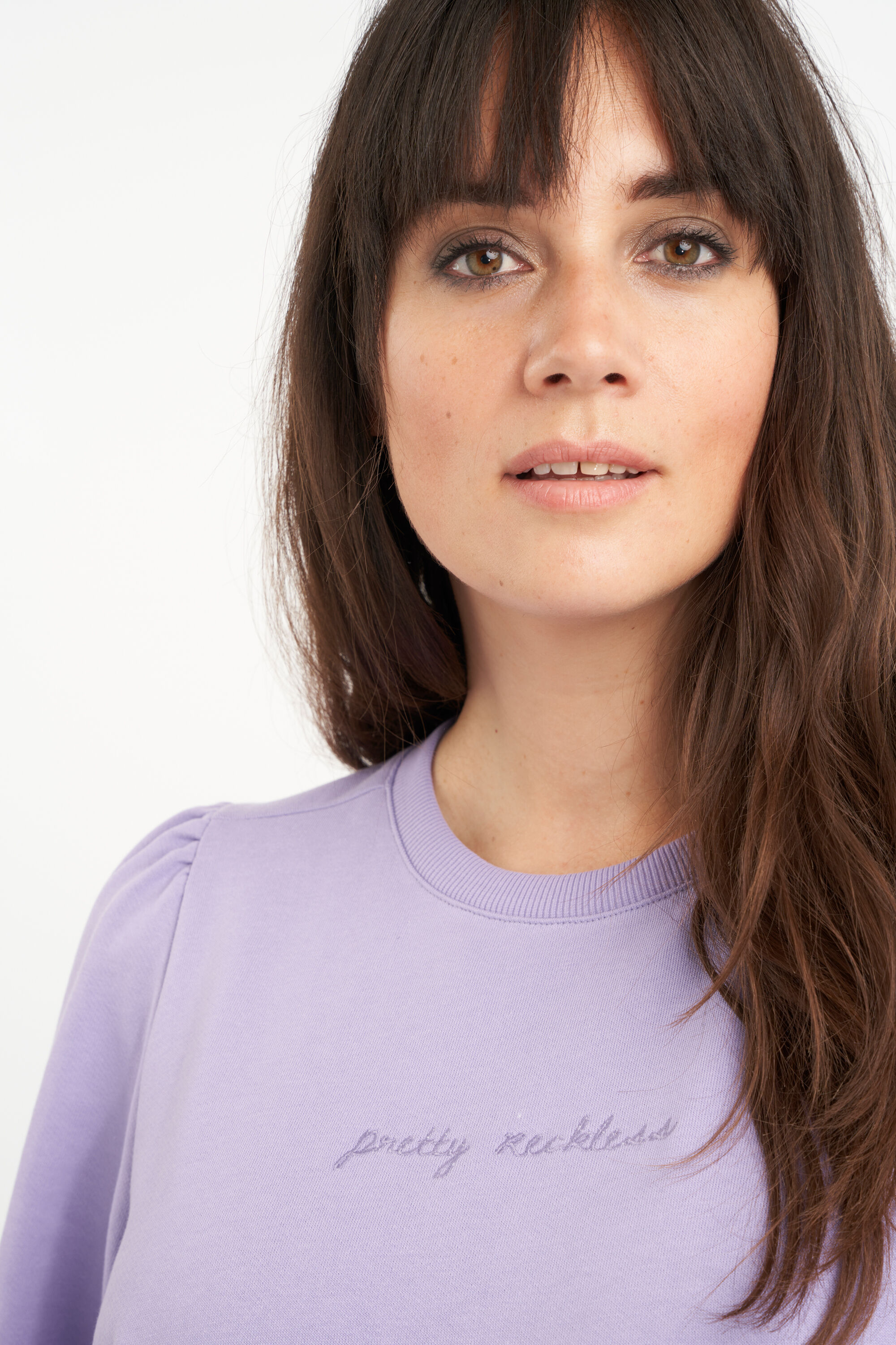 Vestido su&eacute;ter con manga abullonada  image number 4