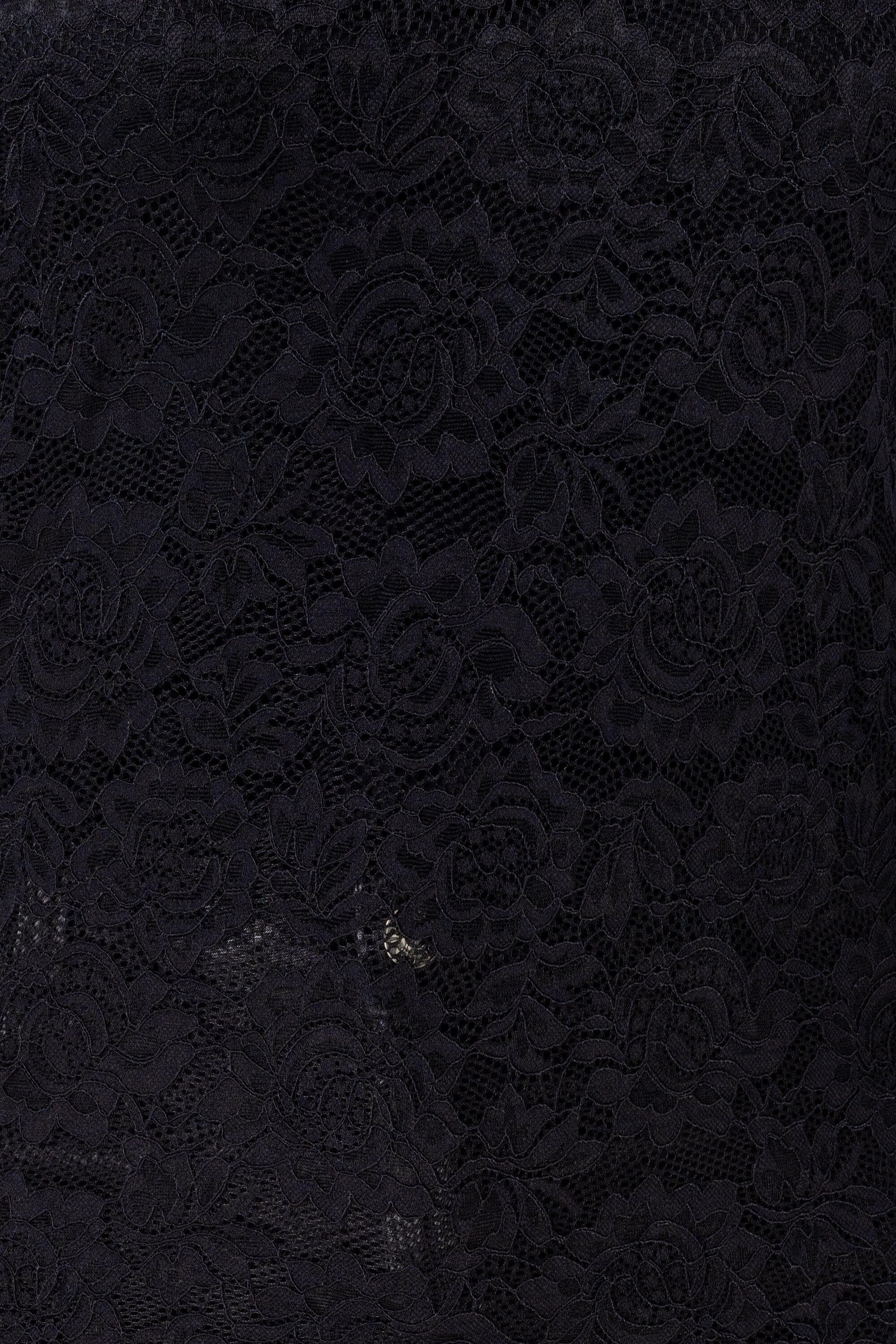 Top de encaje con mangas largas image number 4