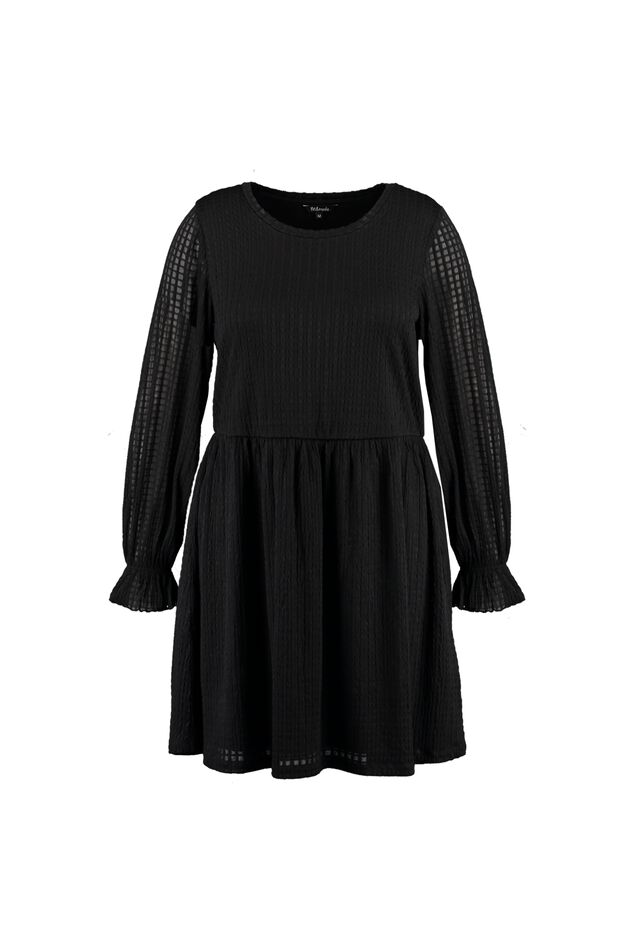 Vestido con mangas abullonadas  image number 1
