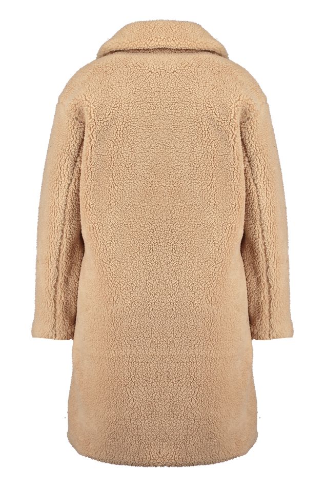 Abrigo de peluche oversized image number 3