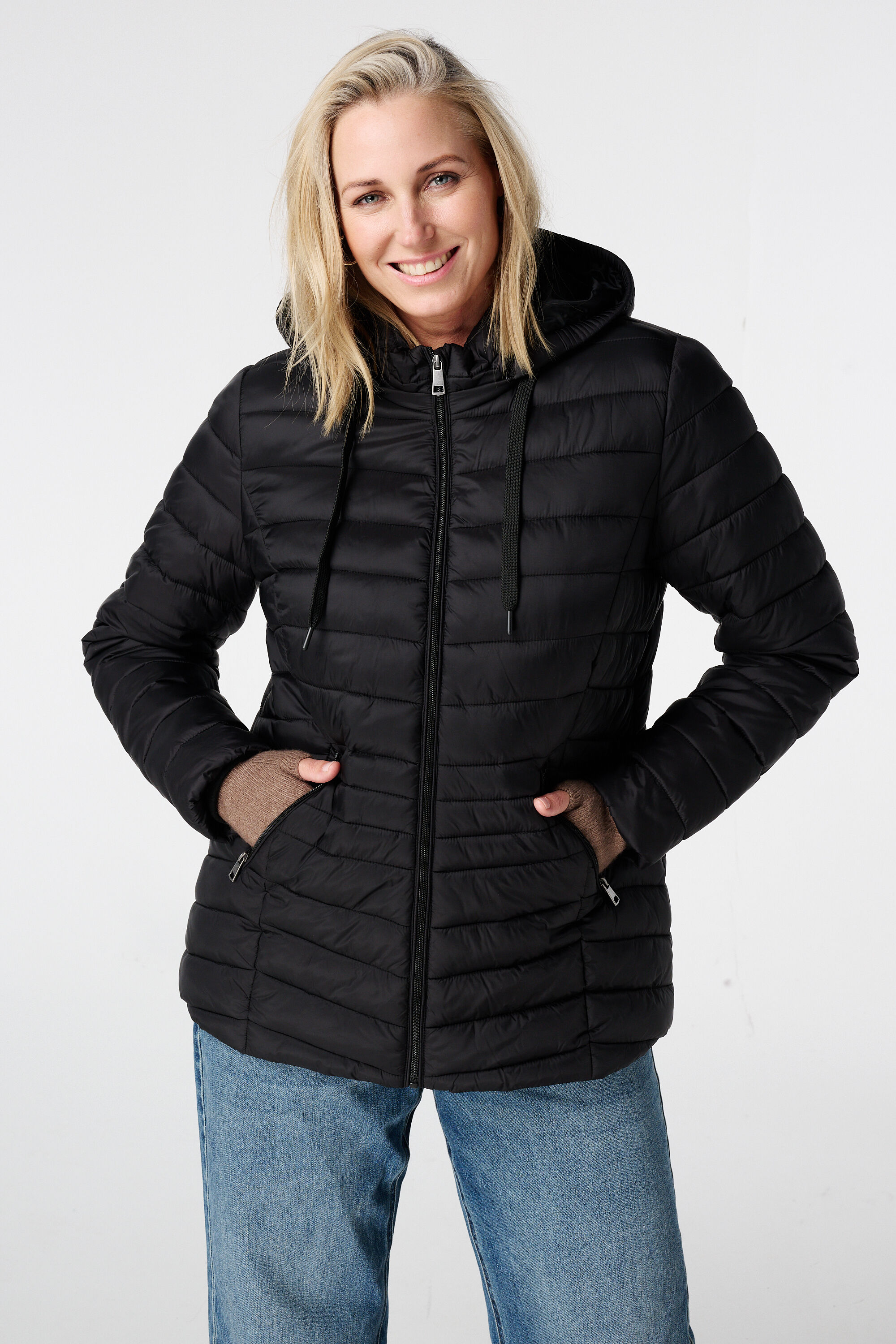 Chaqueta ligeramente acolchada