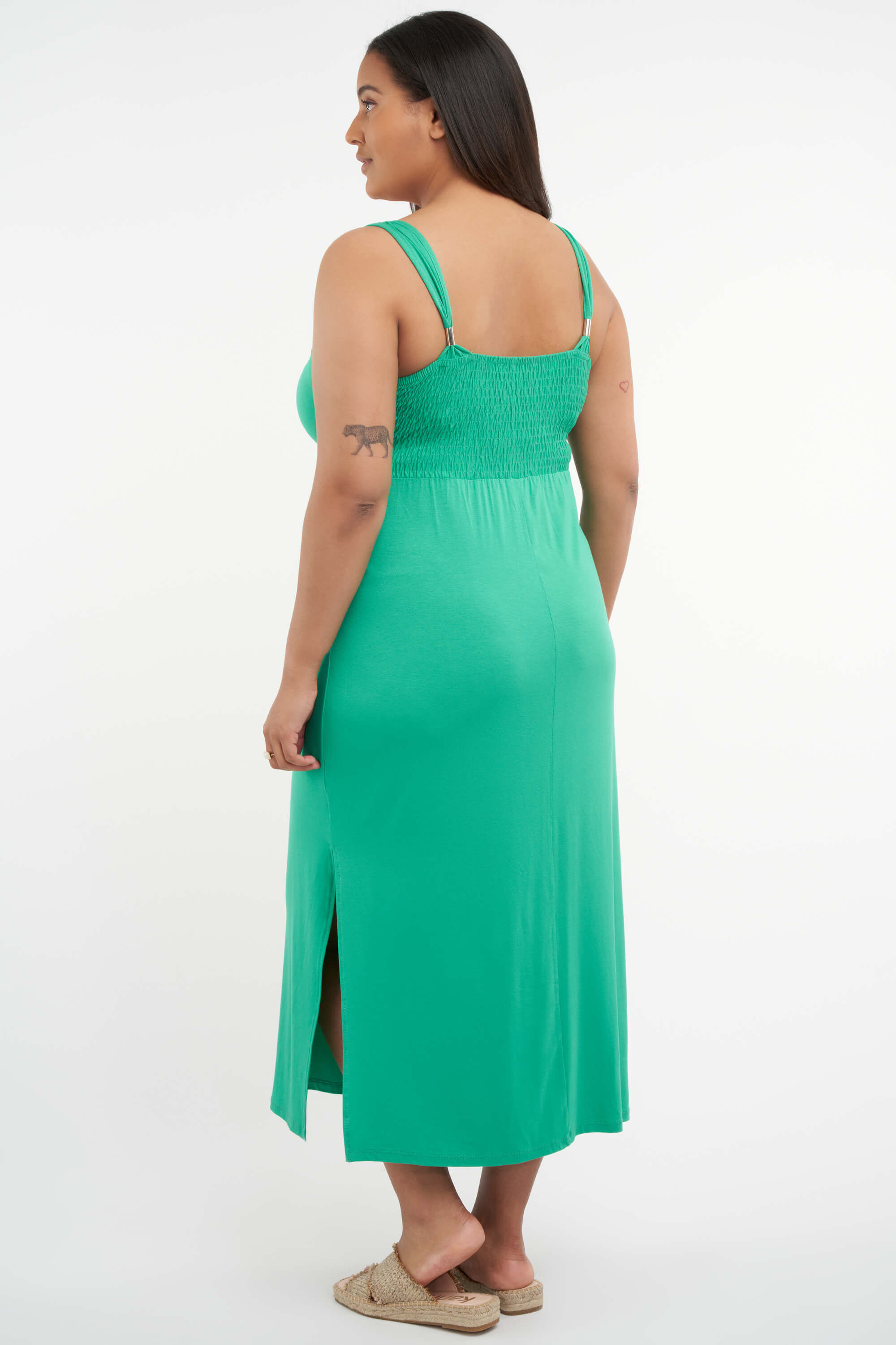 Vestido con frunce image number 3