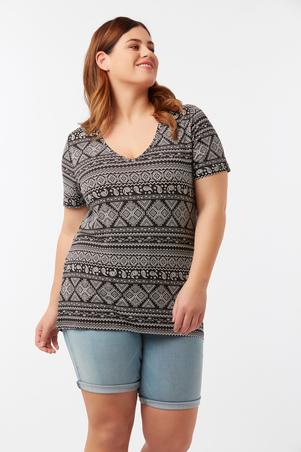 Camiseta b&aacute;sica con estampado image number 0