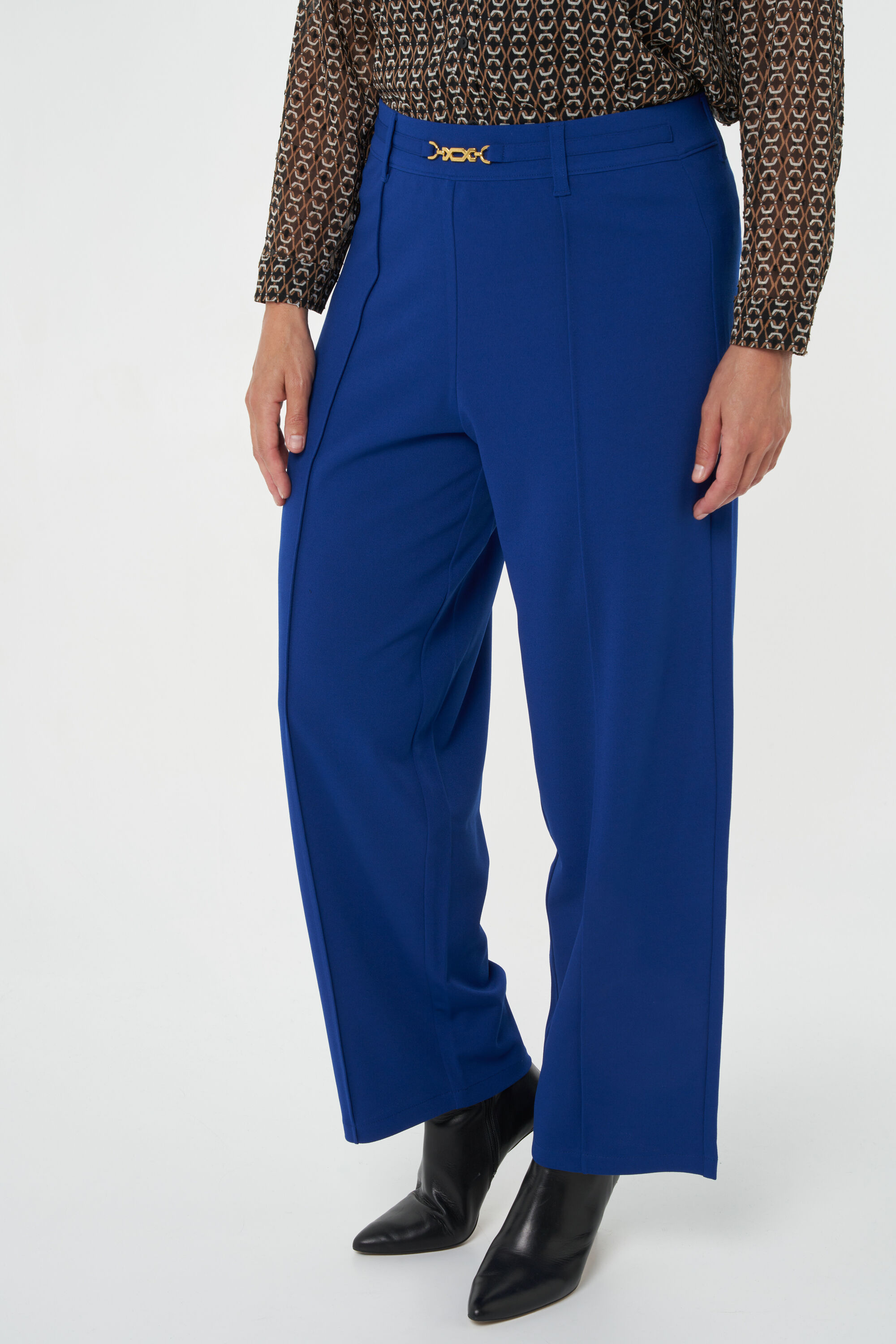 Pantalones de pernera ancha image number 5