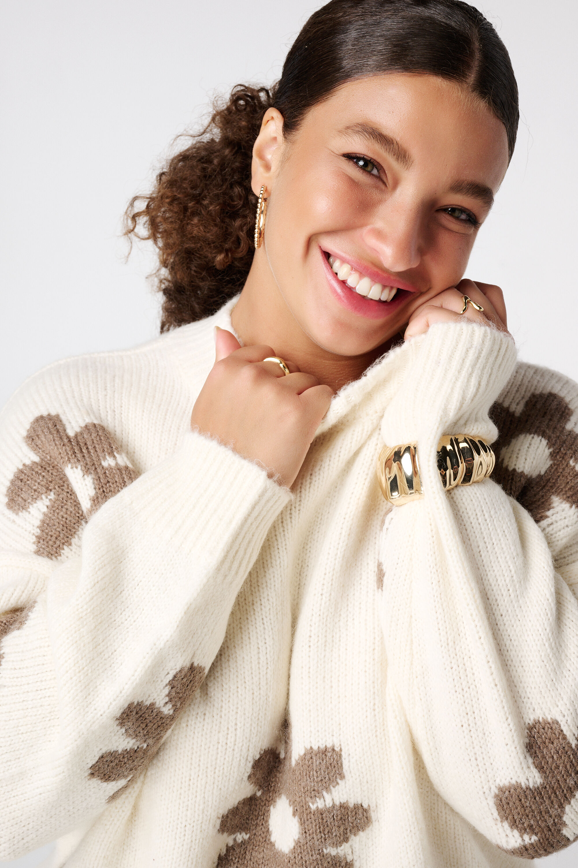 Jersey con estampado floral image number 4