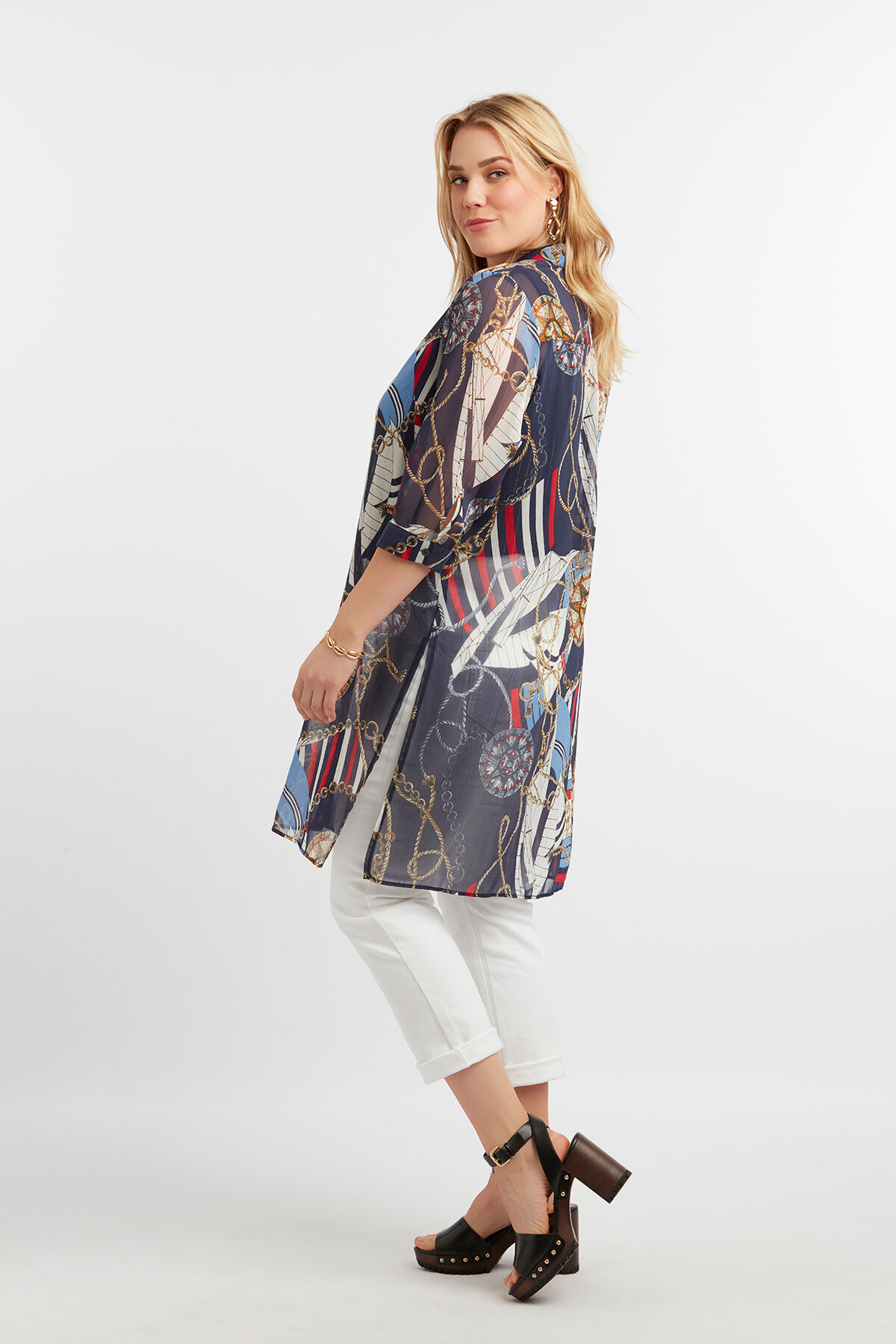 Blusa transparente image number 4