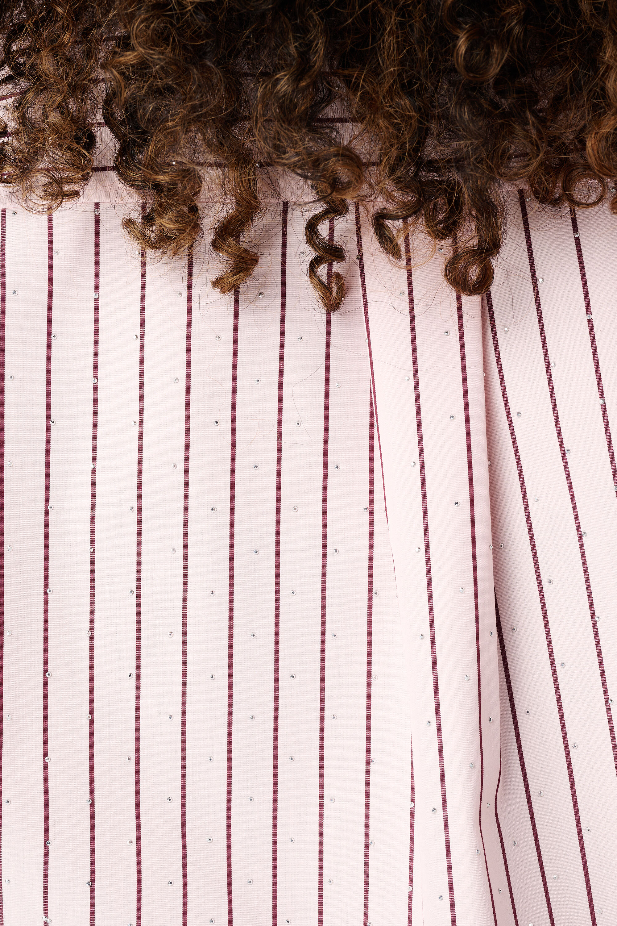 Blusa de rayas con pedrer&iacute;a image number 6