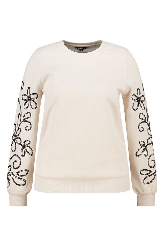 Jersey con detalles bordados image number 1