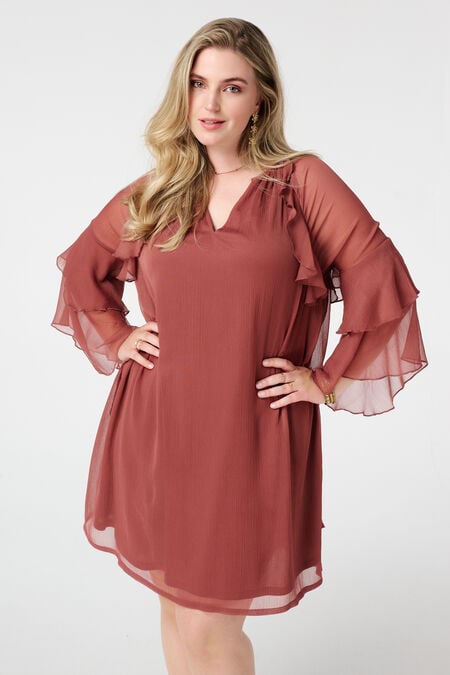Vestido con volantes Vestido con volantes