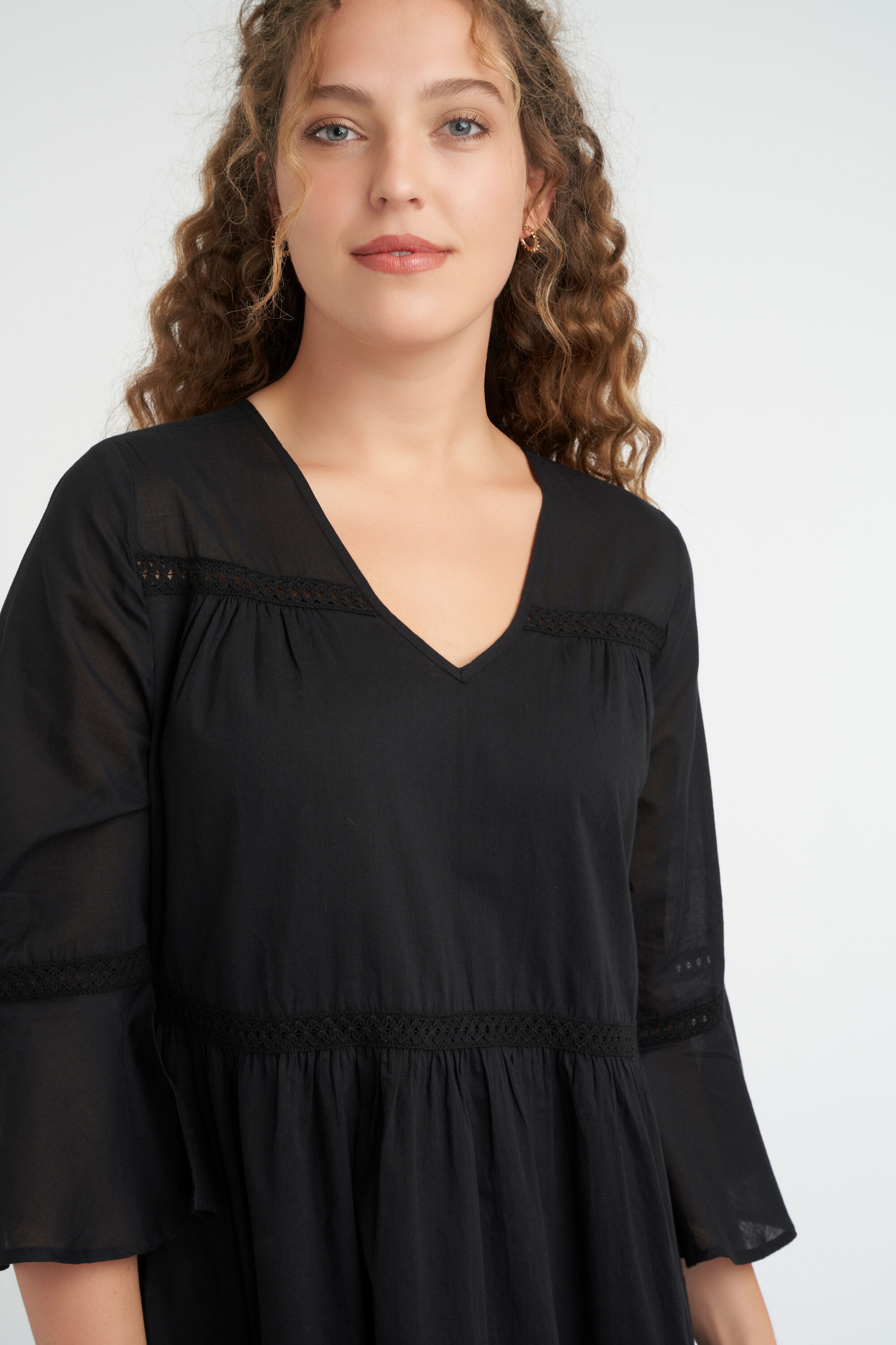 Vestido con corte en A image number 5