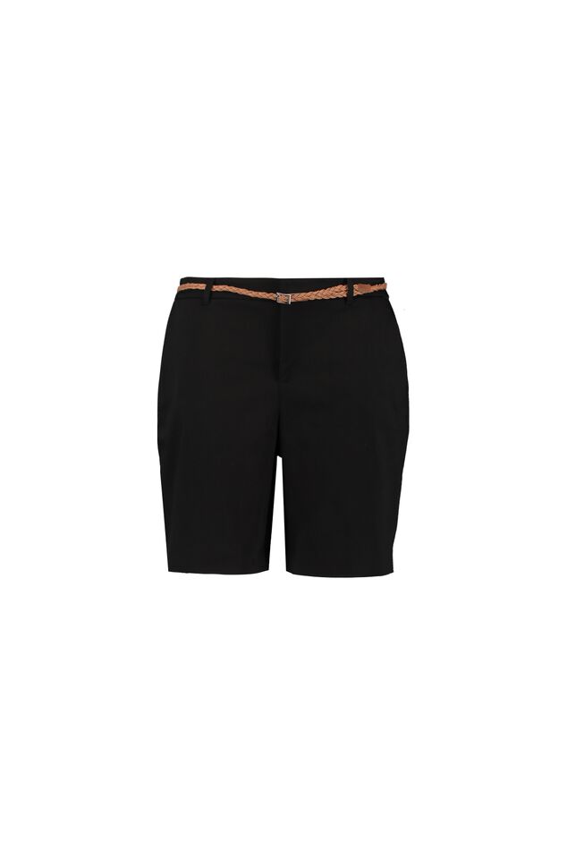 Shorts con cinturón image number 1