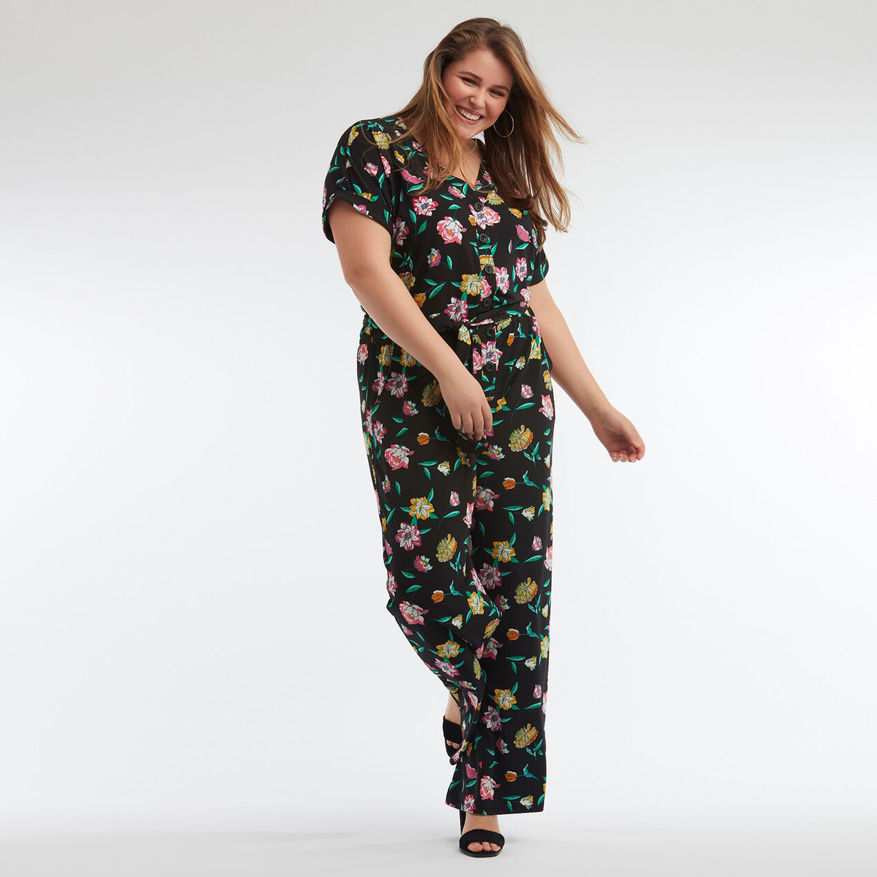 Bloemen jumpsuit
