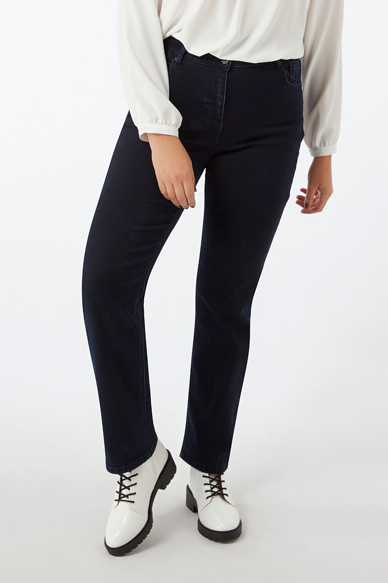 Vaqueros LILY de corte recto image number 6