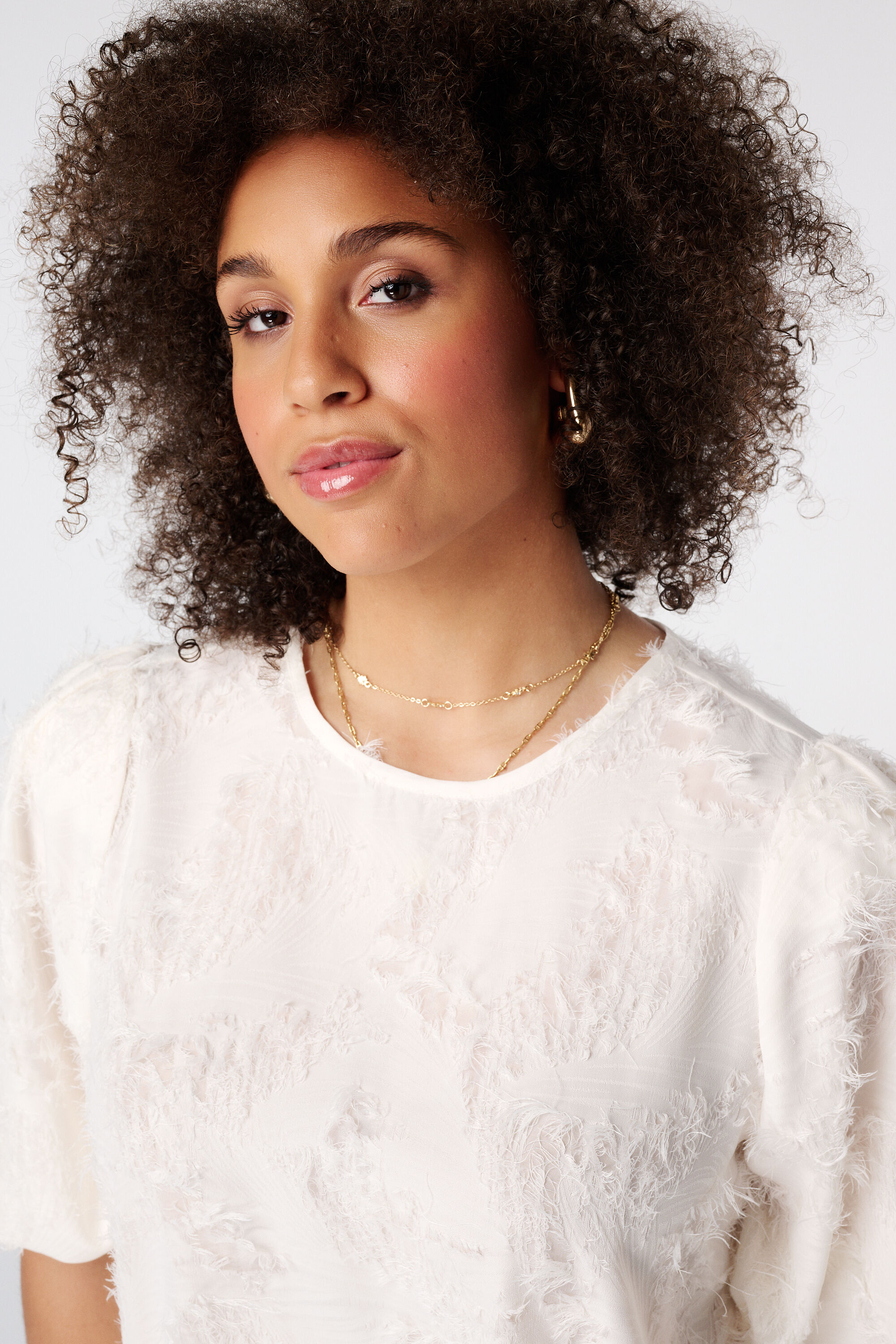 Blusa con textura image number 4