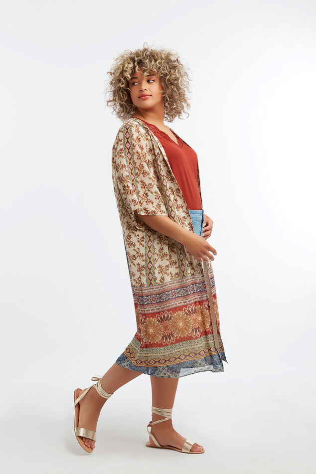 Kimono con estampado image number 0