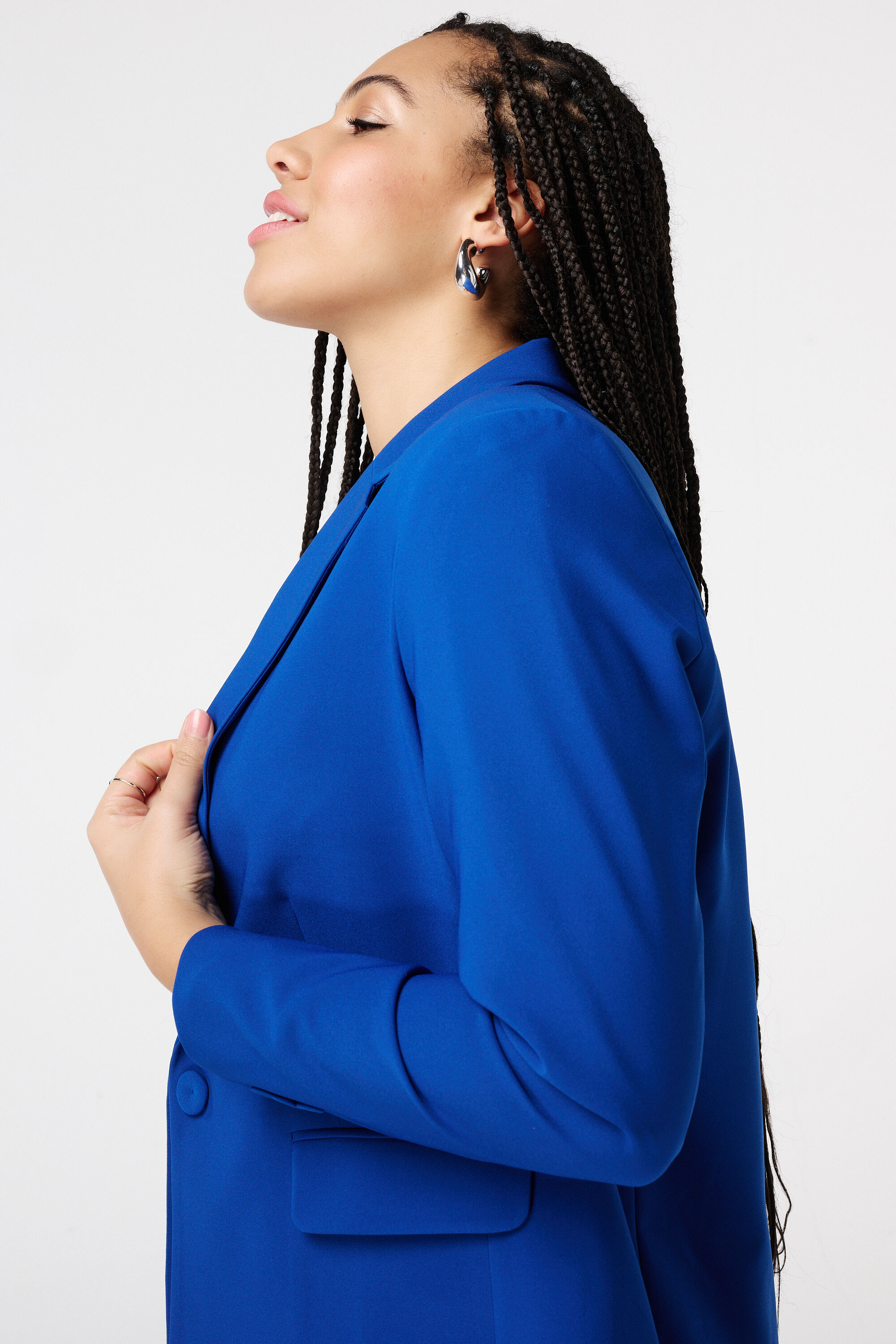 Blazer con cierre de botones image number 4