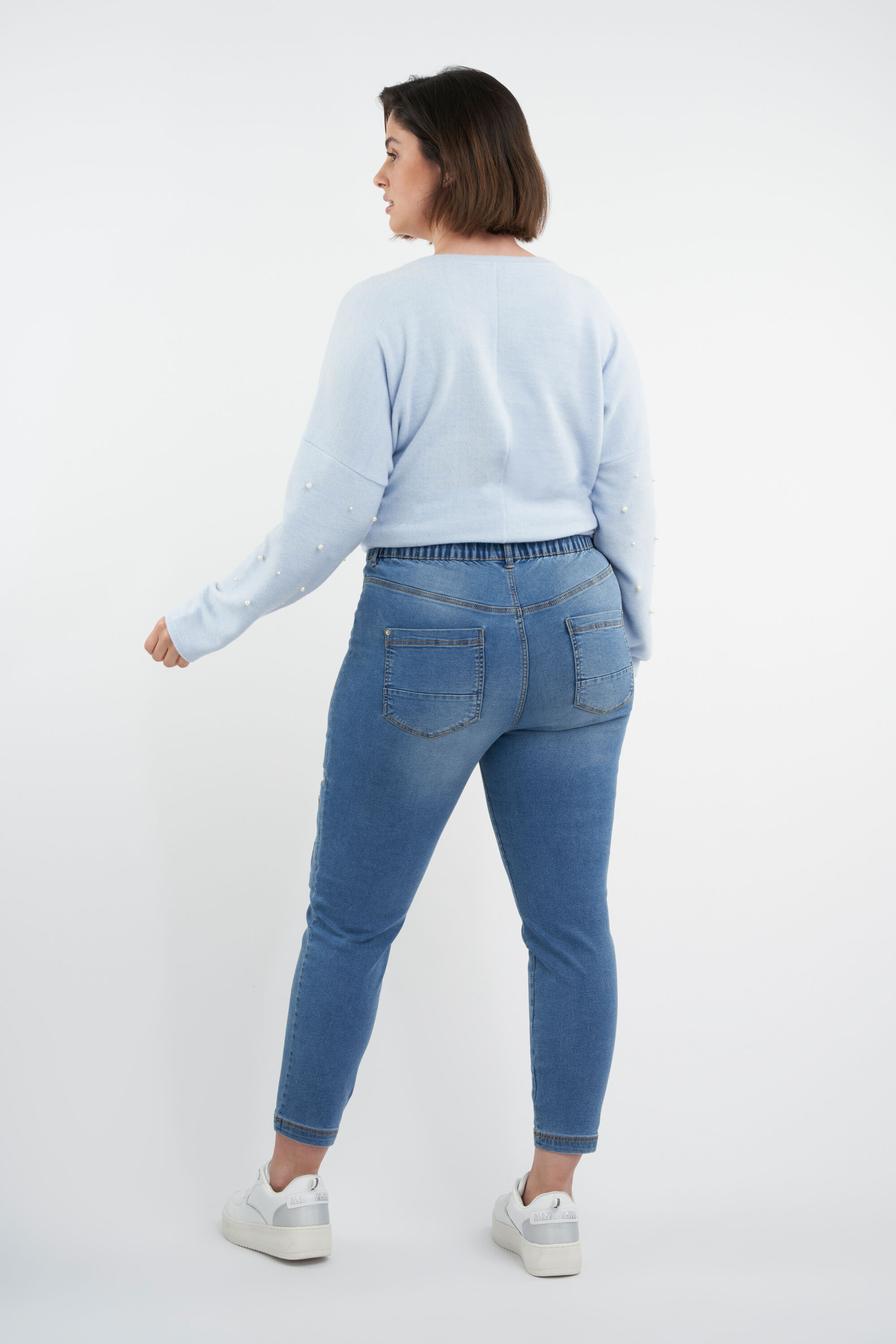 Treggings con cremallera image number 3