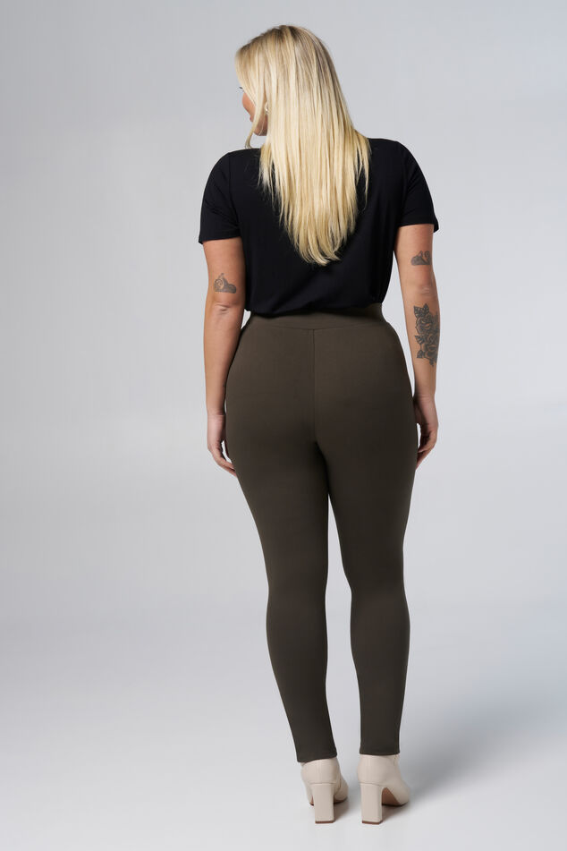 Tregging con botones dorados image number 3