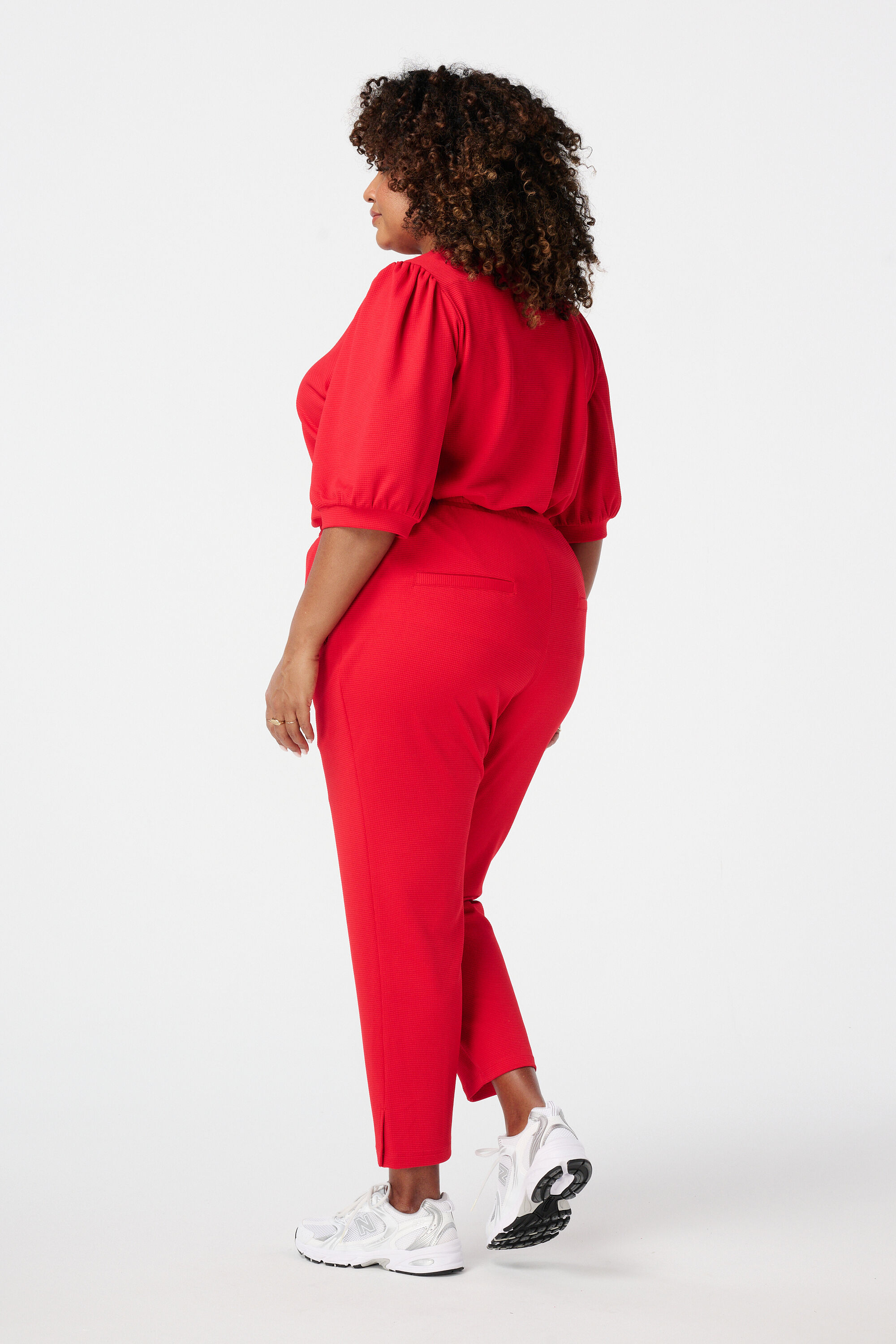 Pantalones con cintura el&aacute;stica image number 3