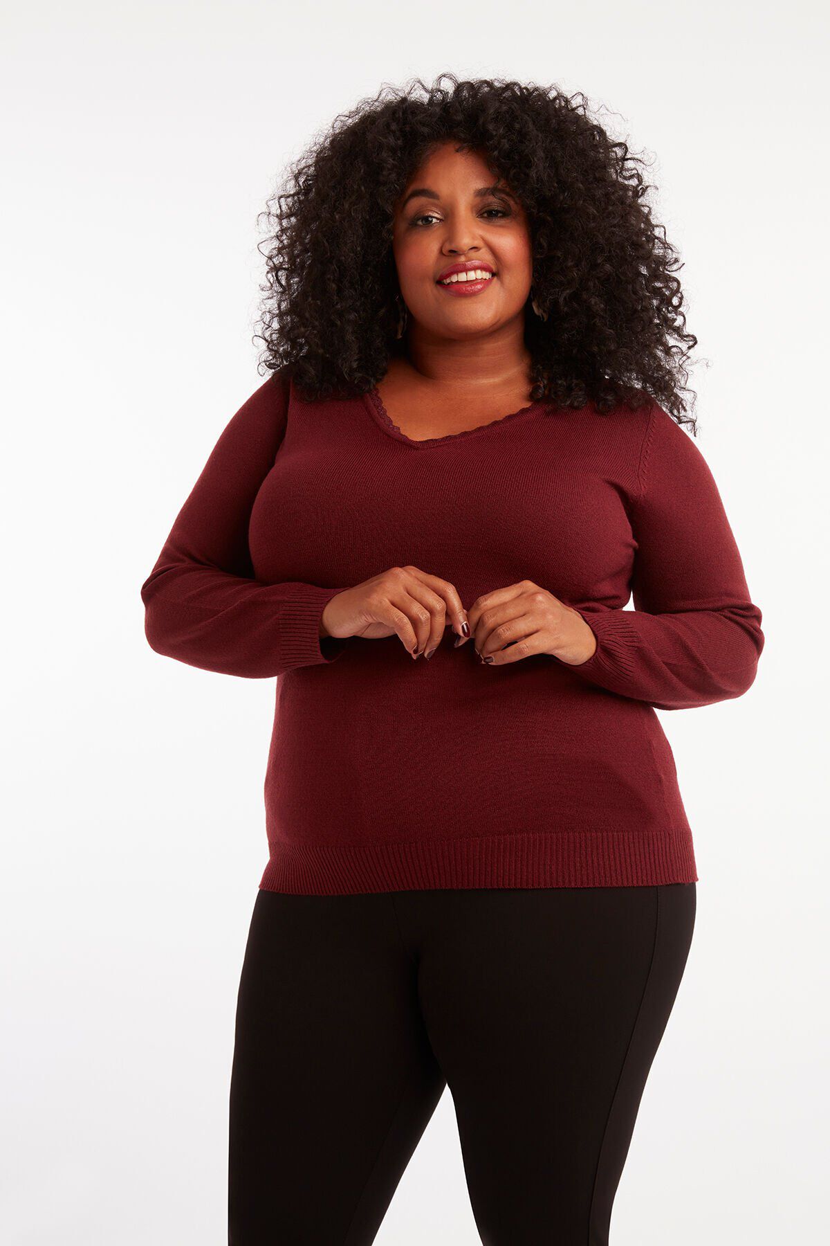 Jersey con encaje image number 3