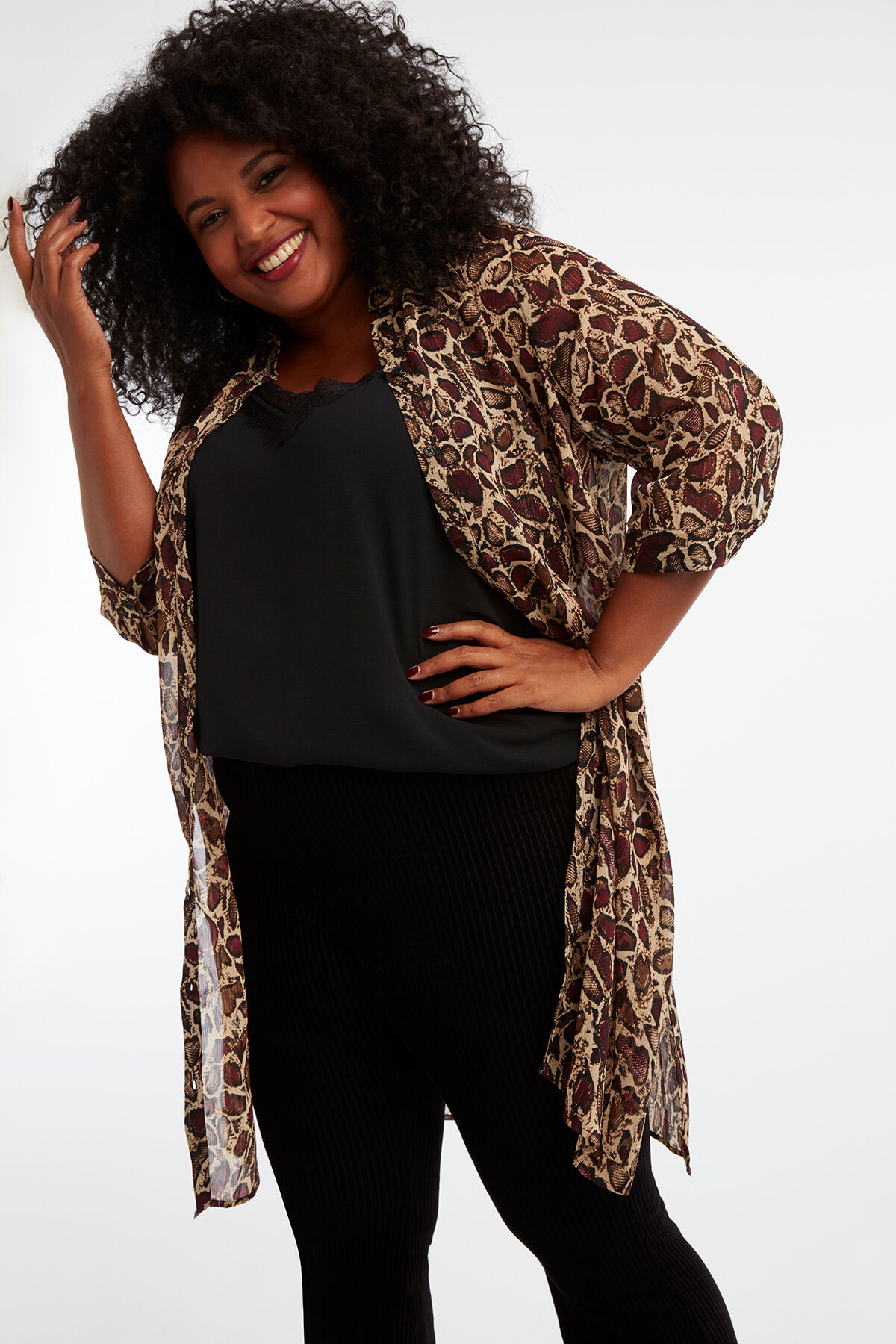 Blusa larga image number 4