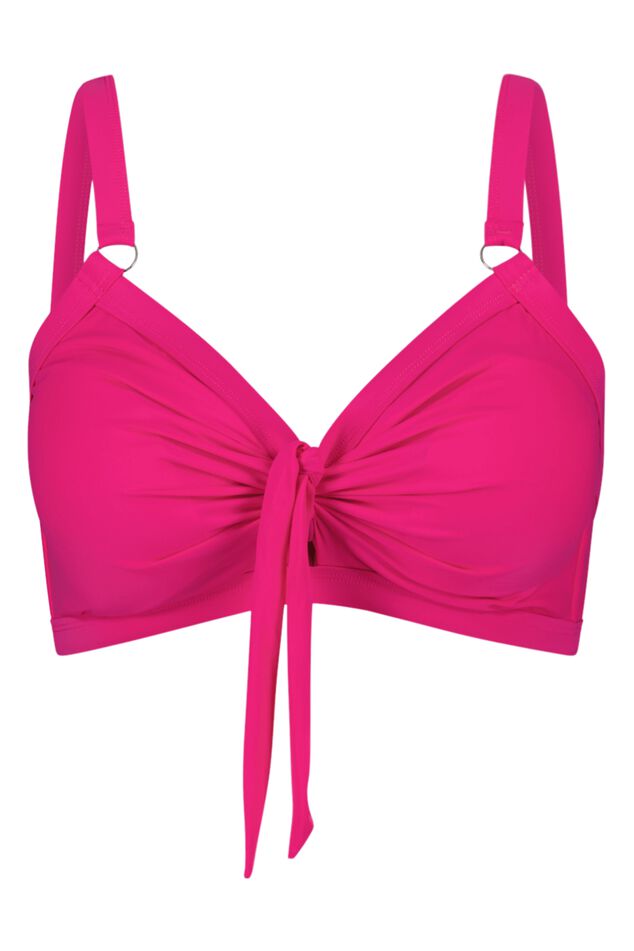 Sujetador de bikini con efecto anudado image number 3