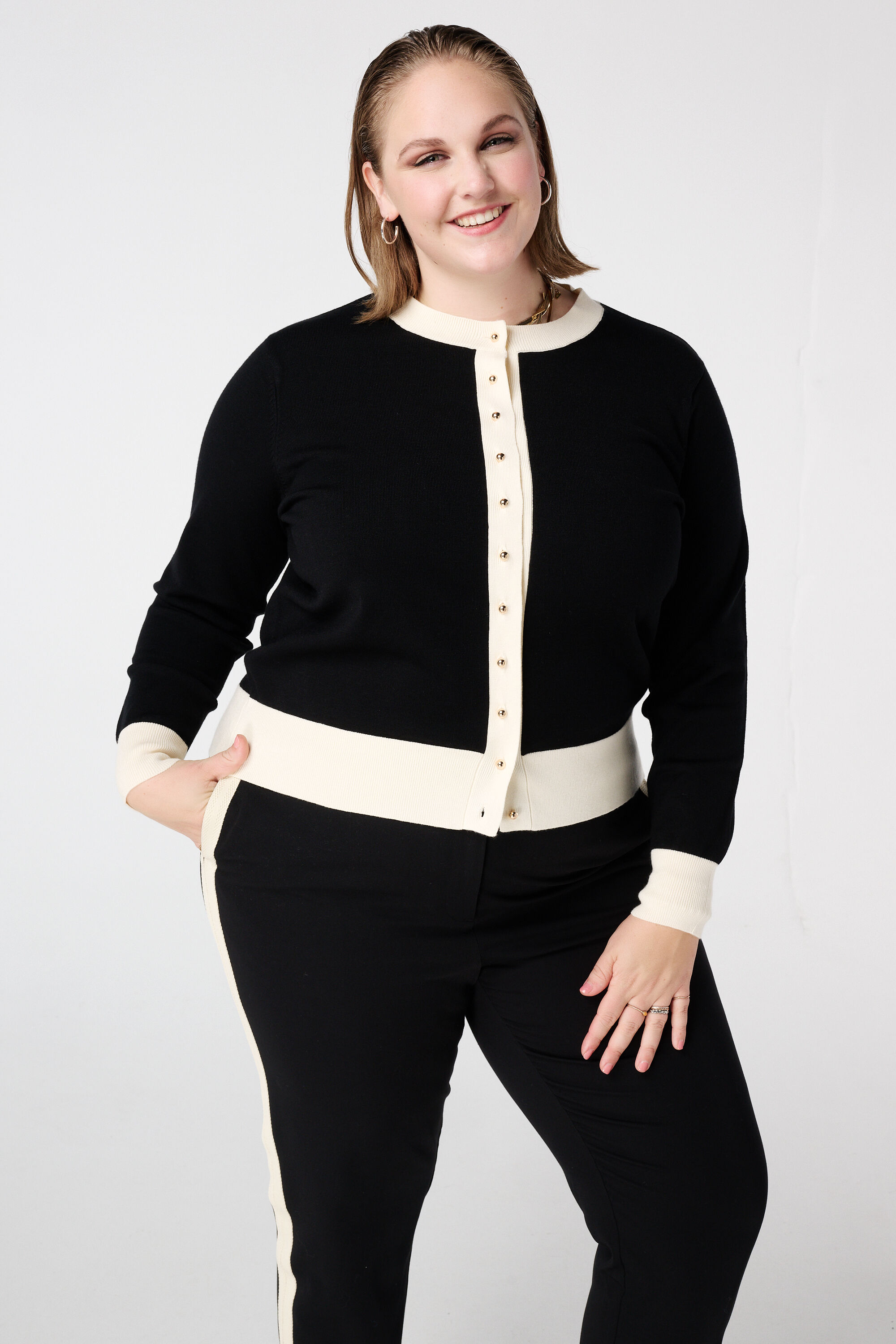 C&aacute;rdigan con botones