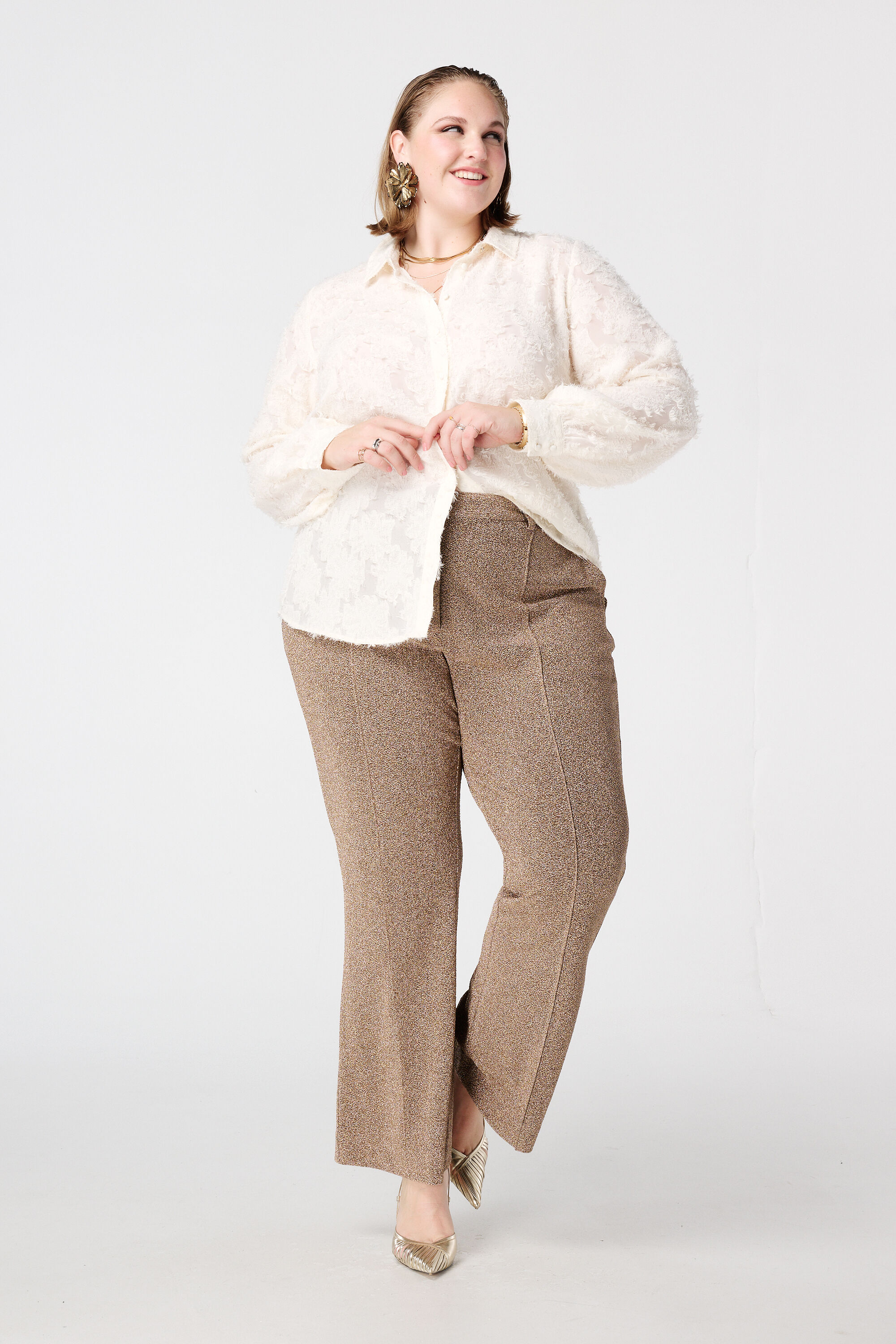 Blusa con textura image number 5