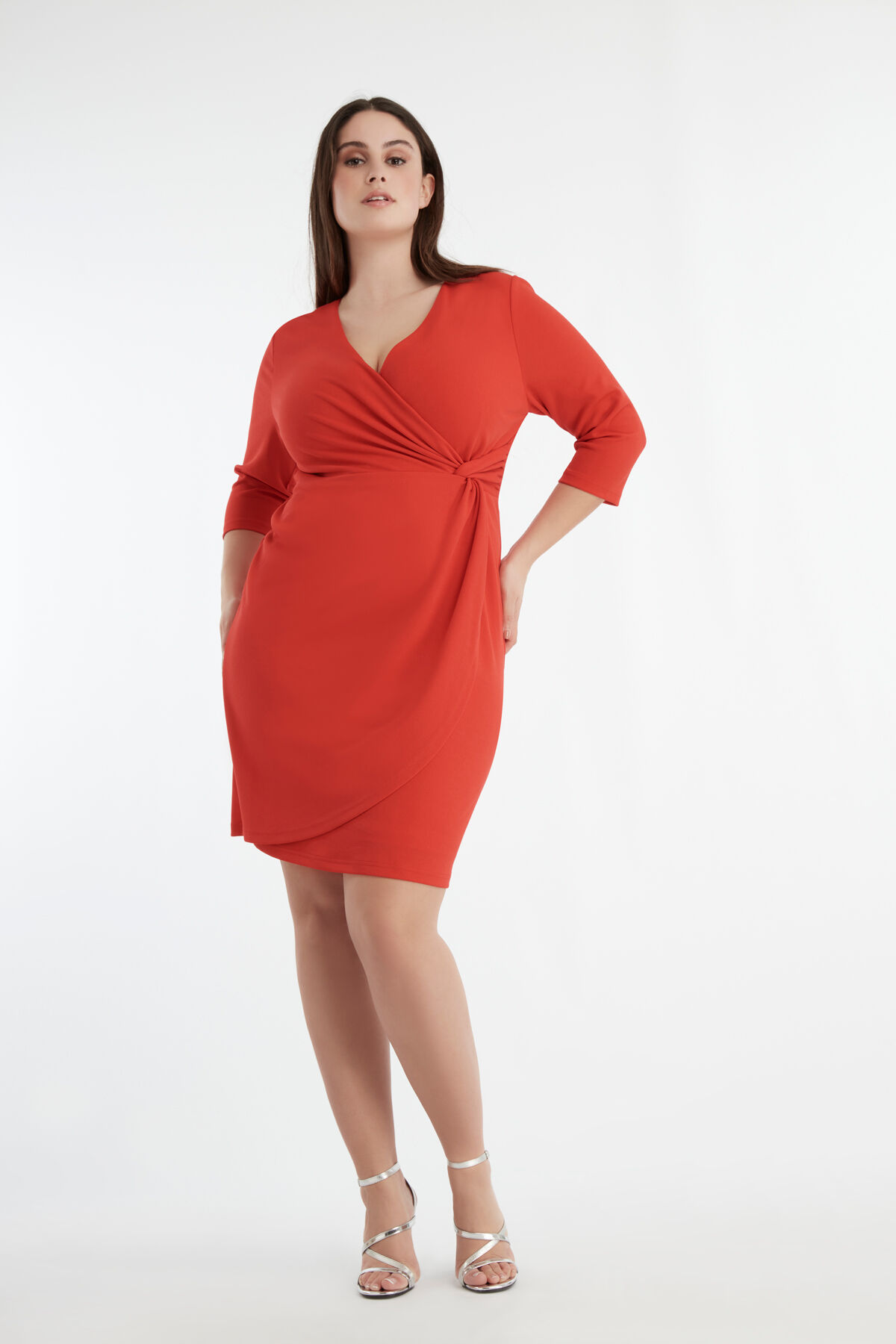 Vestido cruzado image number 5