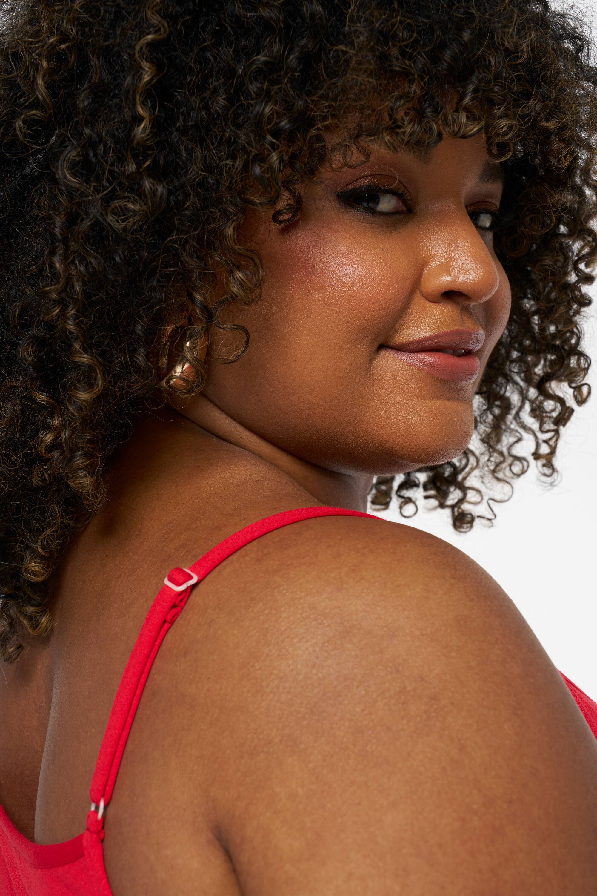 Top de algod&oacute;n de tiras finas image number 4