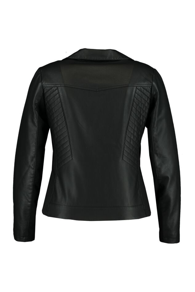 Chaqueta de cuero sintético  image number 2