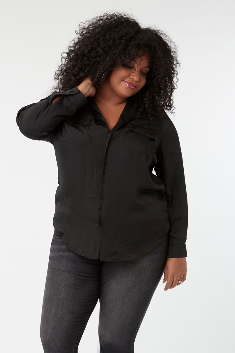 Blusa de sat&eacute;n image number 4