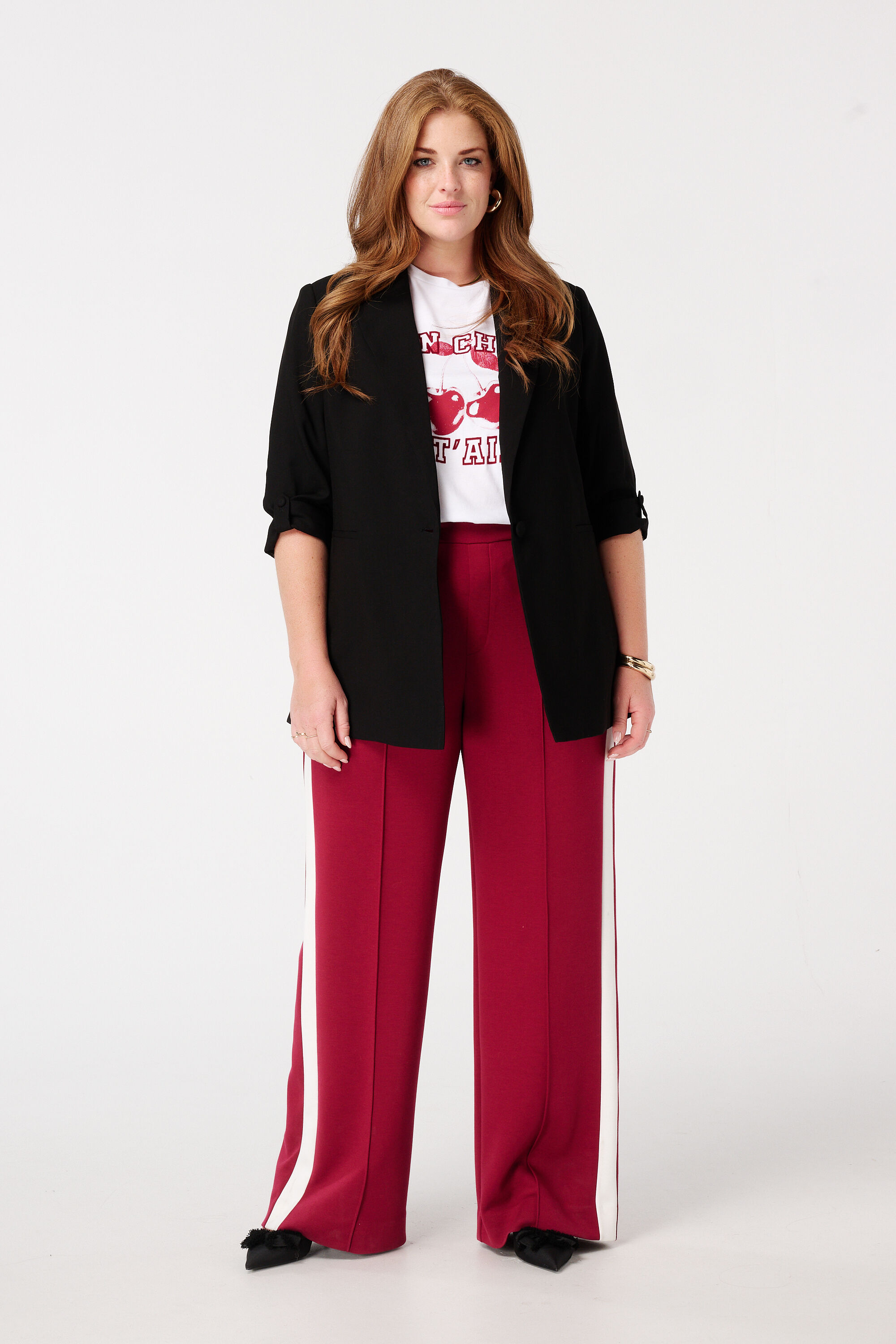 Blazer con mangas enrolladas image number 5