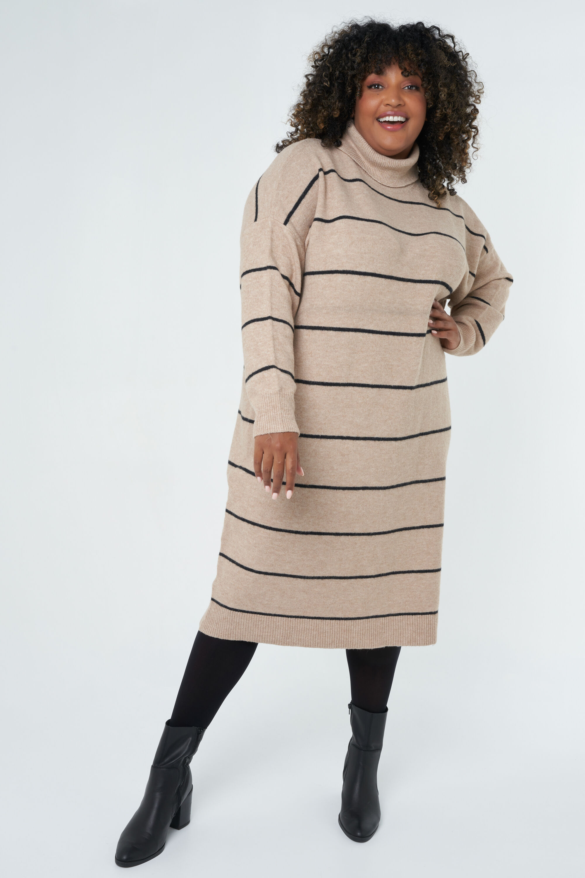 Vestido discount punto fino