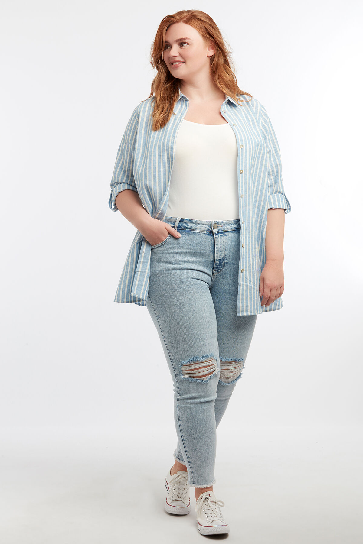 Blusa de rayas image number 5